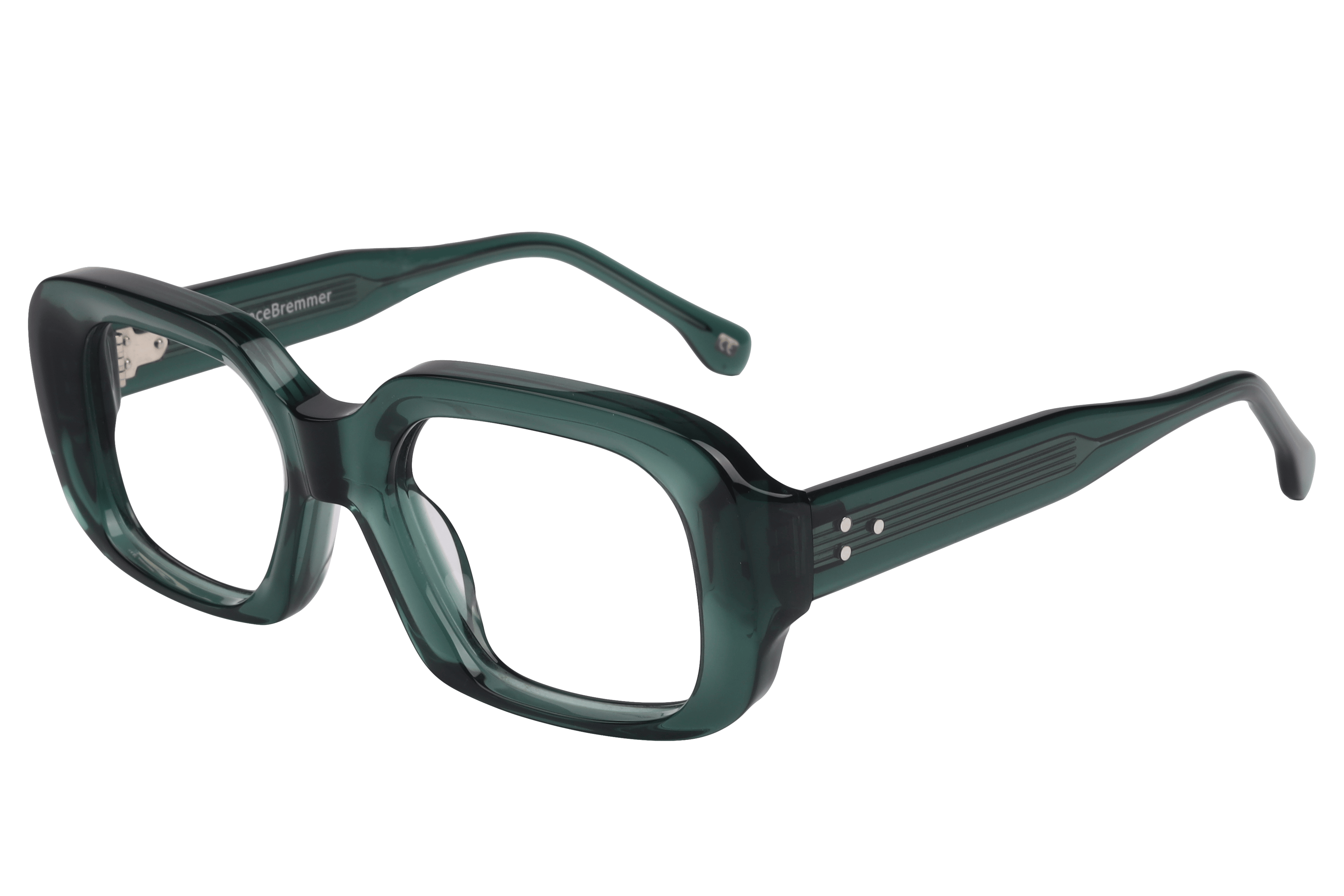 Lancebremmer AS6499 Frame Transparent Green Male Full Shell — Transparent Green frame