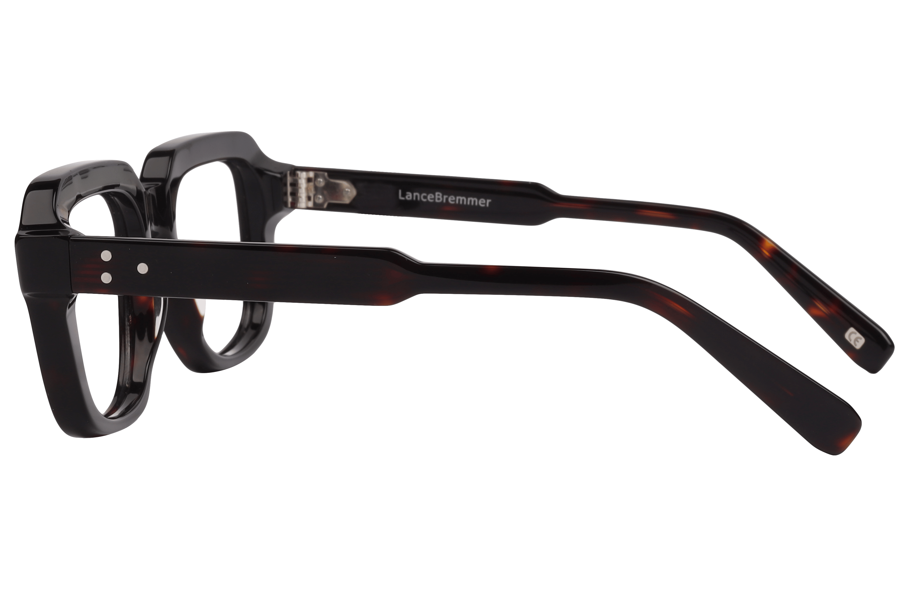 Lancebremmer AS6500 Frame Havana Male Full Shell Frame — Havana frame — view 3