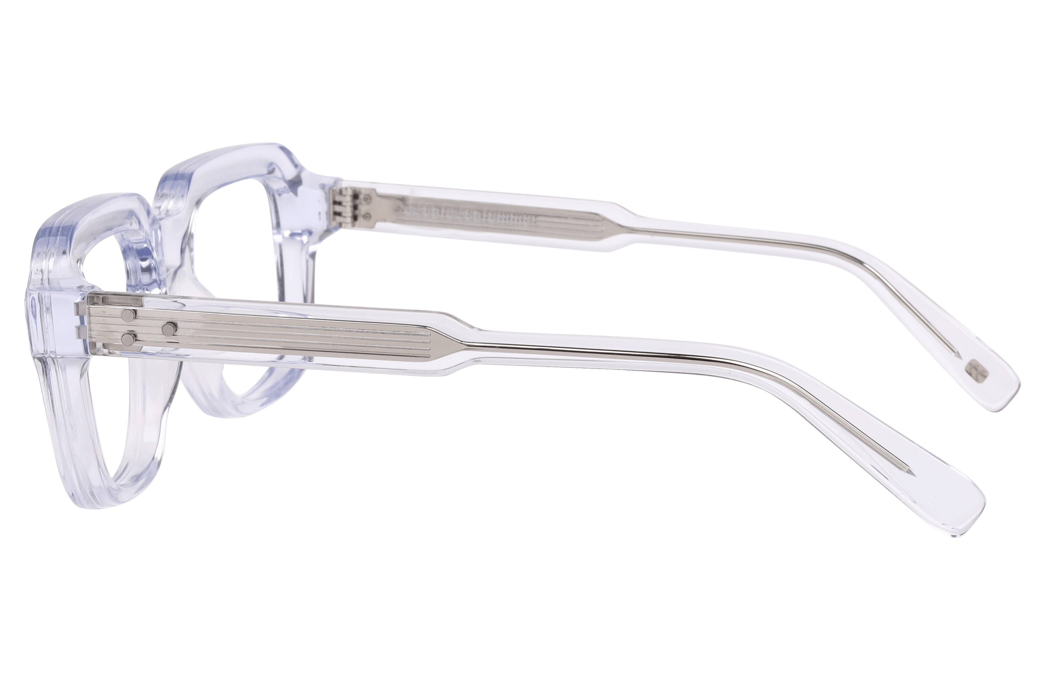 Lancebremmer AS6500 Frame Transparent Male Full Shell Frame — Transparent frame — view 3