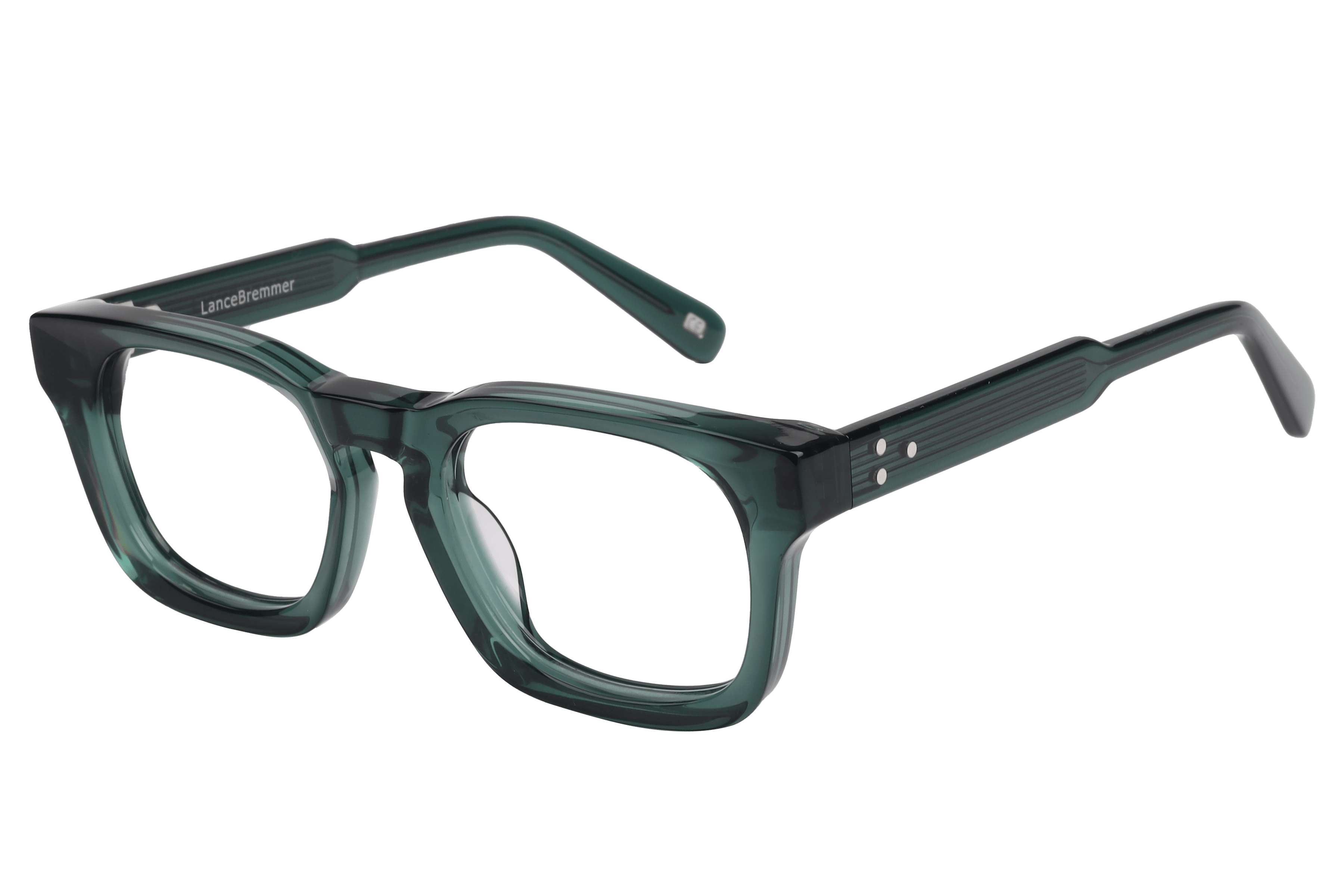 Lancebremmer AS6502 Frame Transparent Green Male Full Shell — Transparent Green frame