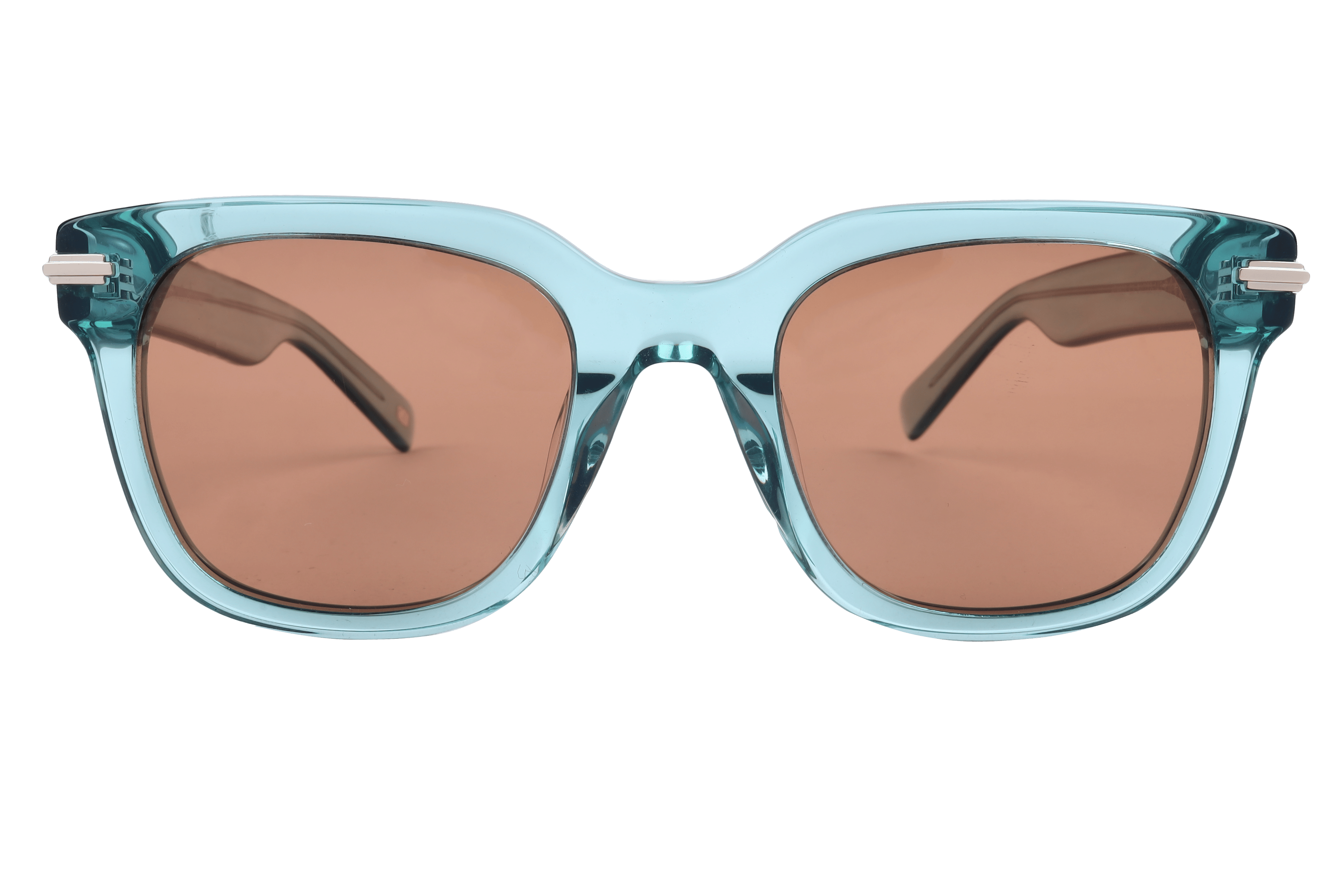 Lancebremmer AT8527 Sunglass Transparent Green Unisex Full S Sunglass — Transparent Green frame — view 2