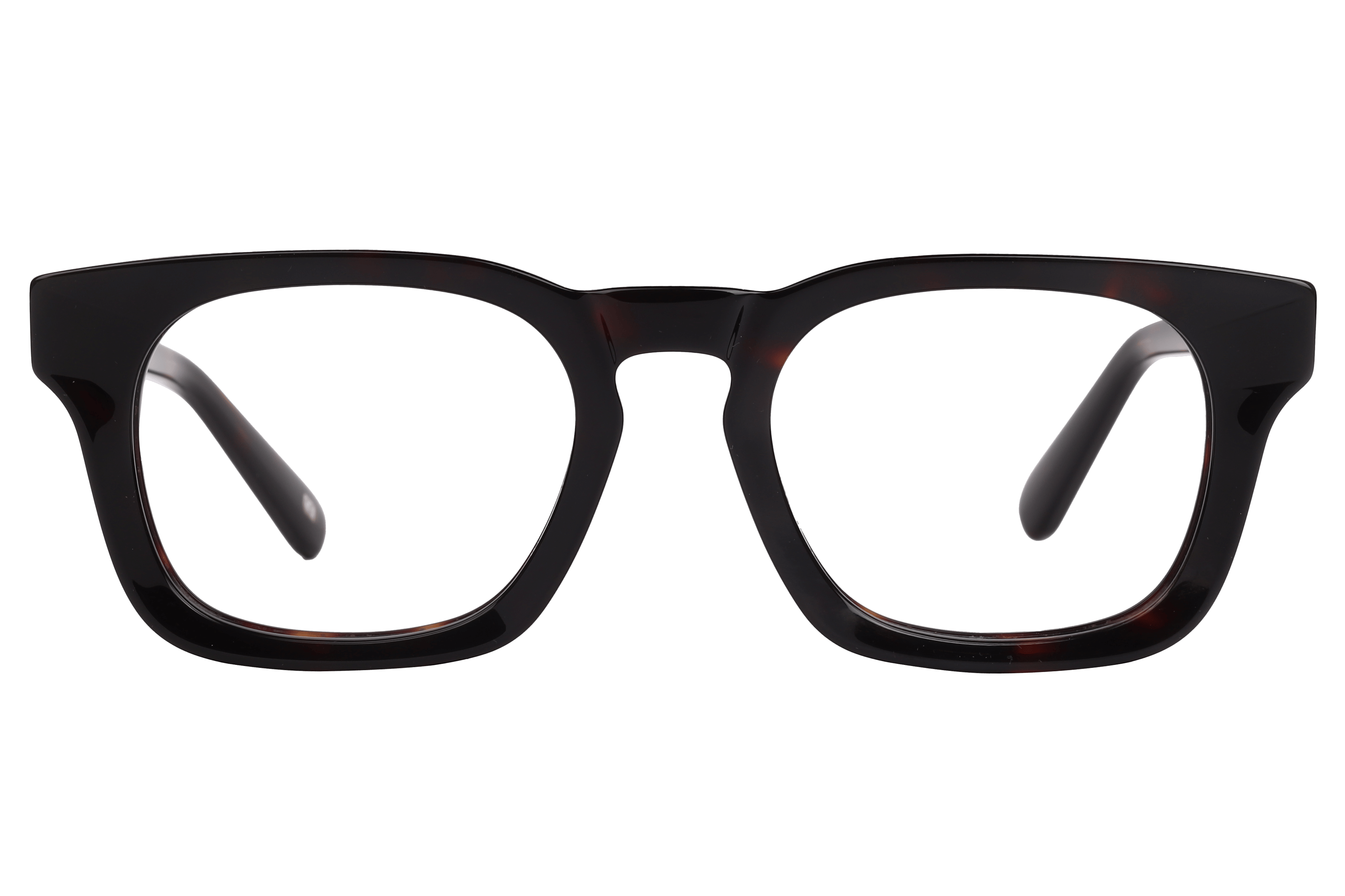 Lancebremmer AS6502 Frame Transparent Brown Male Full Shell Frame — Transparent Brown frame — view 2
