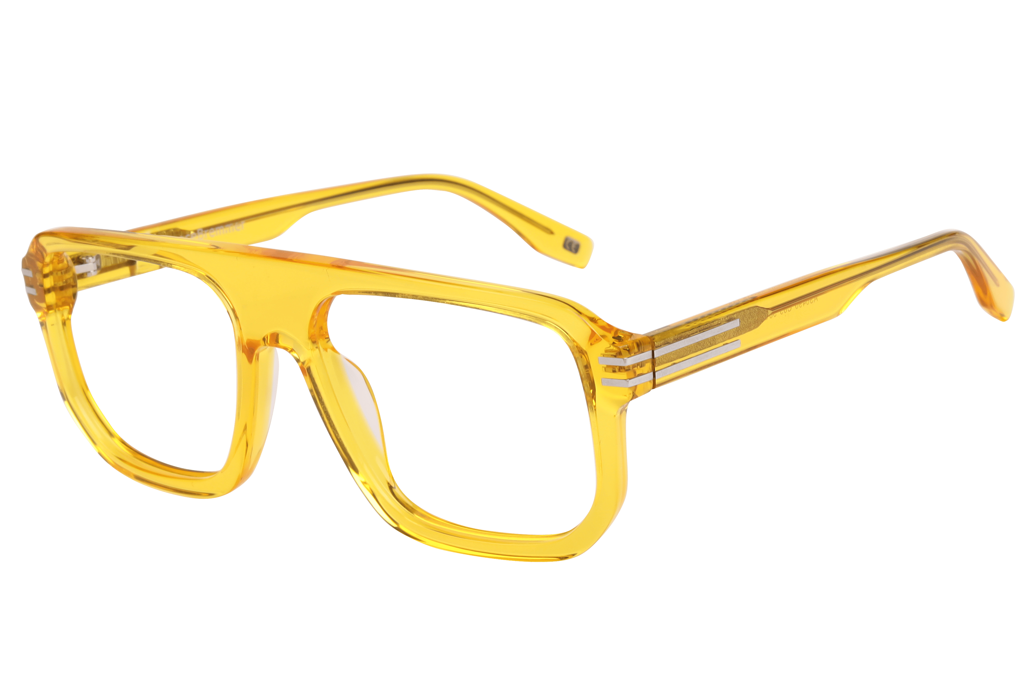 Lancebremmer AS6490 Frame Transparent Yellow Male Full Shell — Transparent Yellow frame