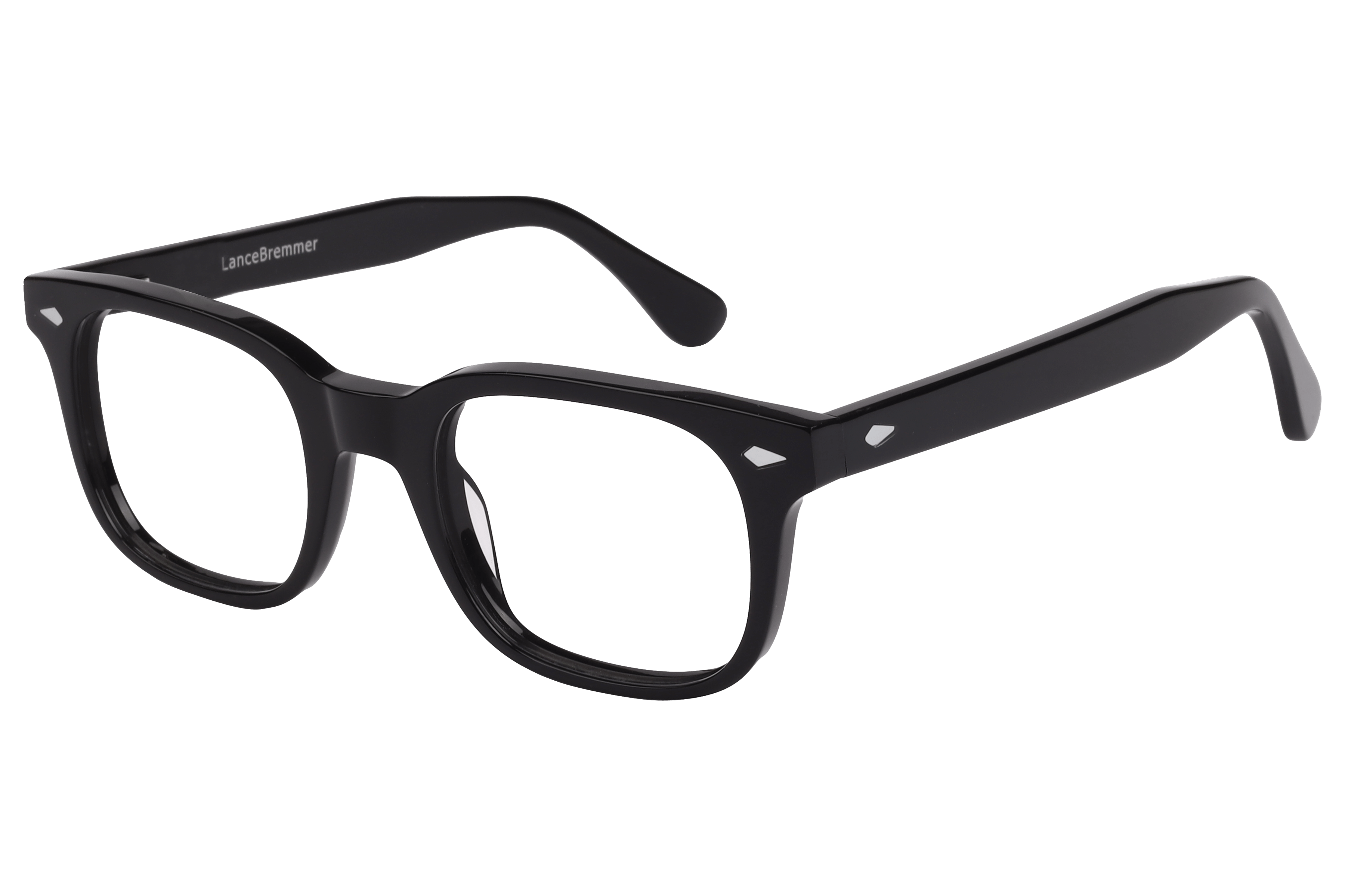 Lancebremmer ASR3007 Frame Black Unisex Full Shell Frame — Black frame — alternate view