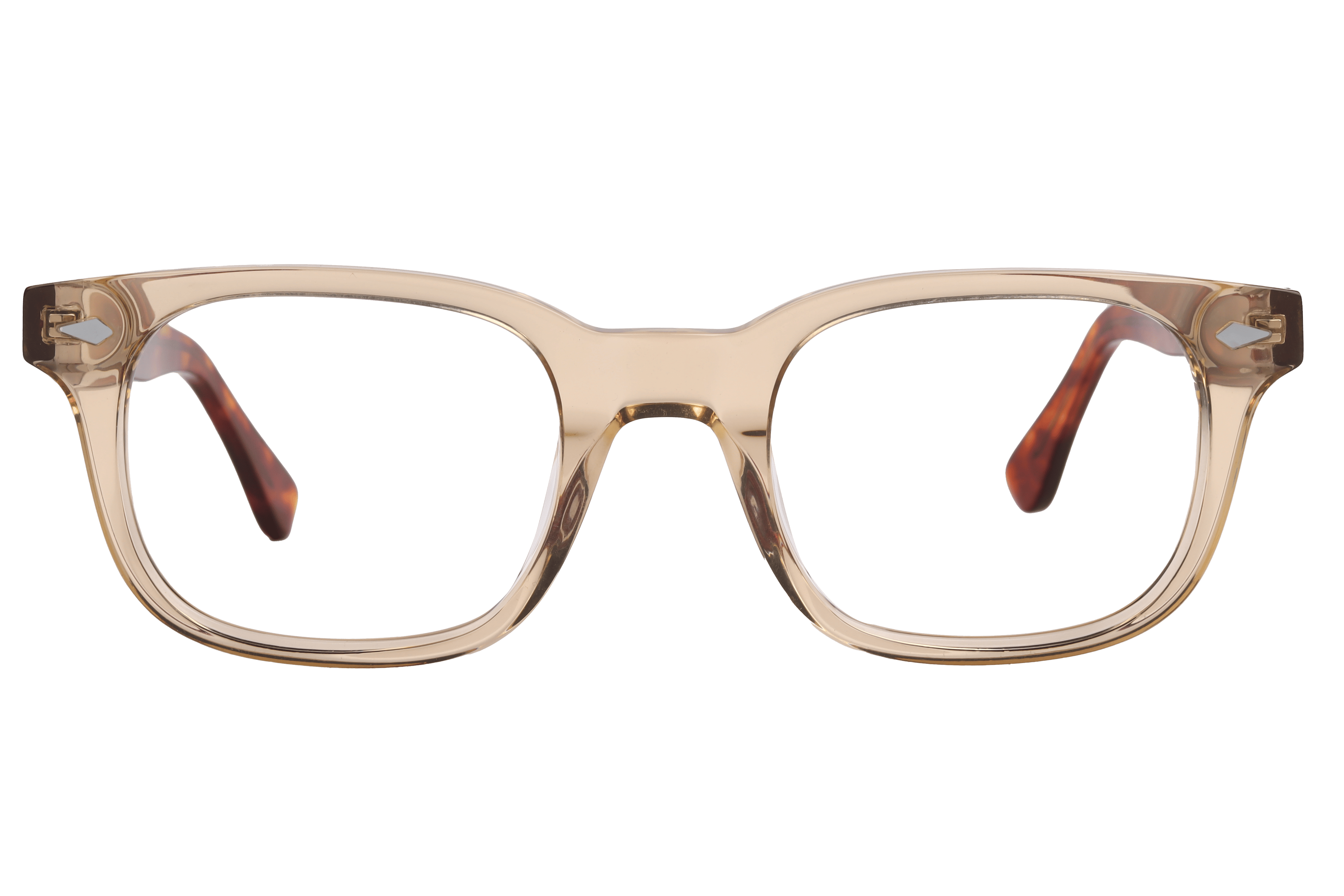 Lancebremmer ASR3007 Frame Transparent Brown Unisex Full She Frame — Transparent Brown frame
