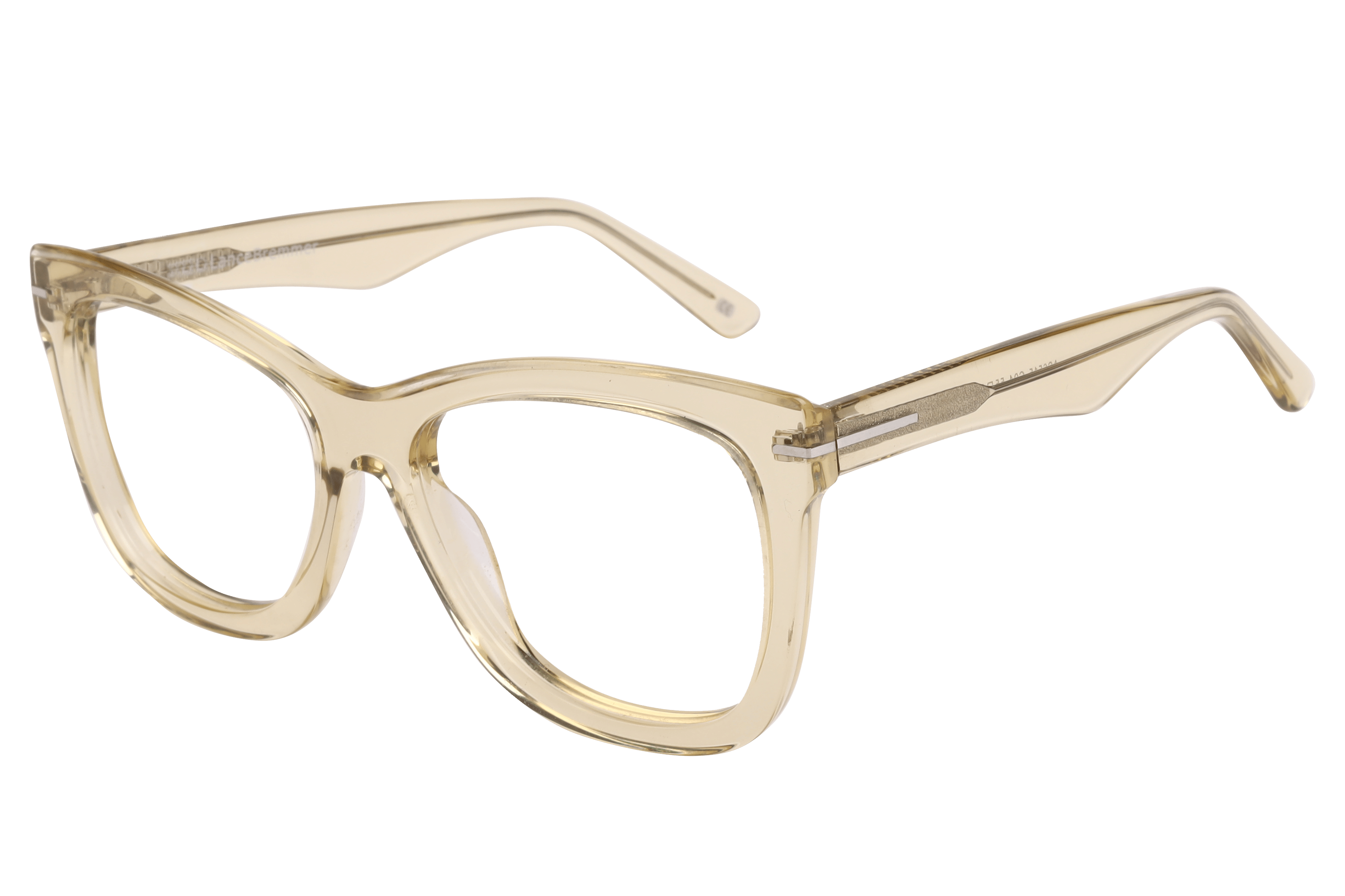Lancebremmer AS6515 Frame Transparent Yellow Female Full She — Transparent Yellow frame