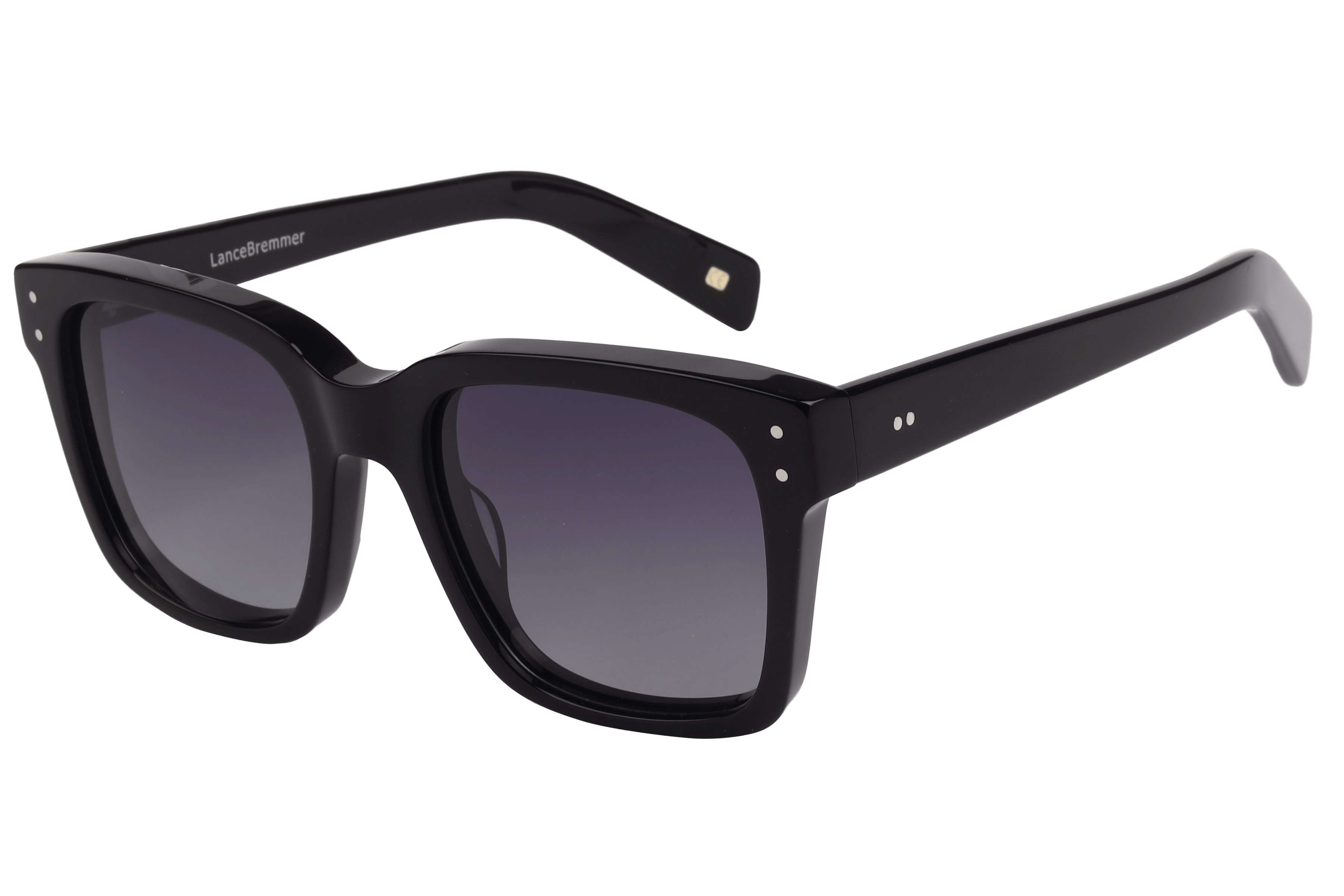 Lancebremmer AT8554 Sunglass Black Male Full Shell — Black frame