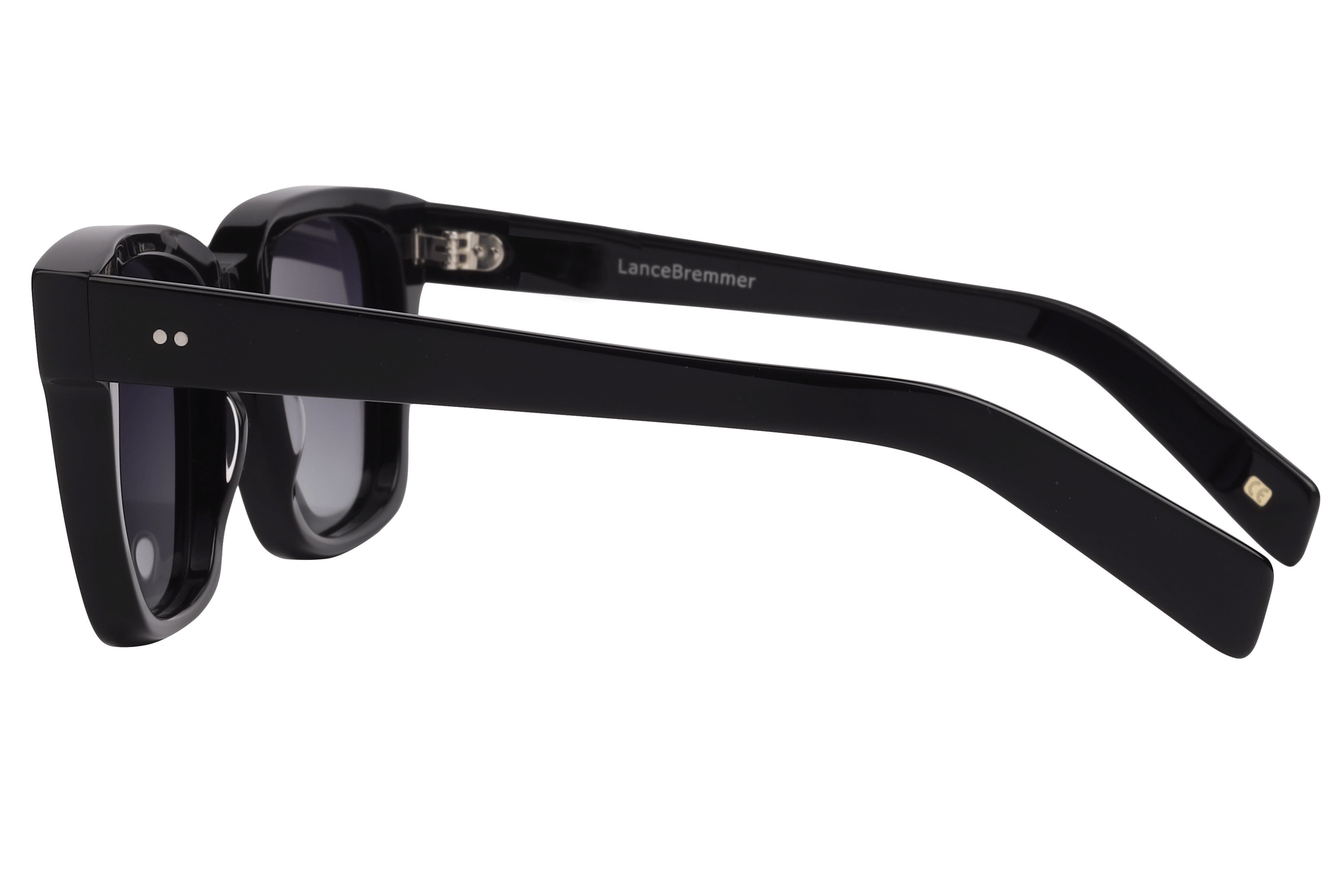 Lancebremmer AT8554 Sunglass Black Male Full Shell Sunglass — Black frame — view 3