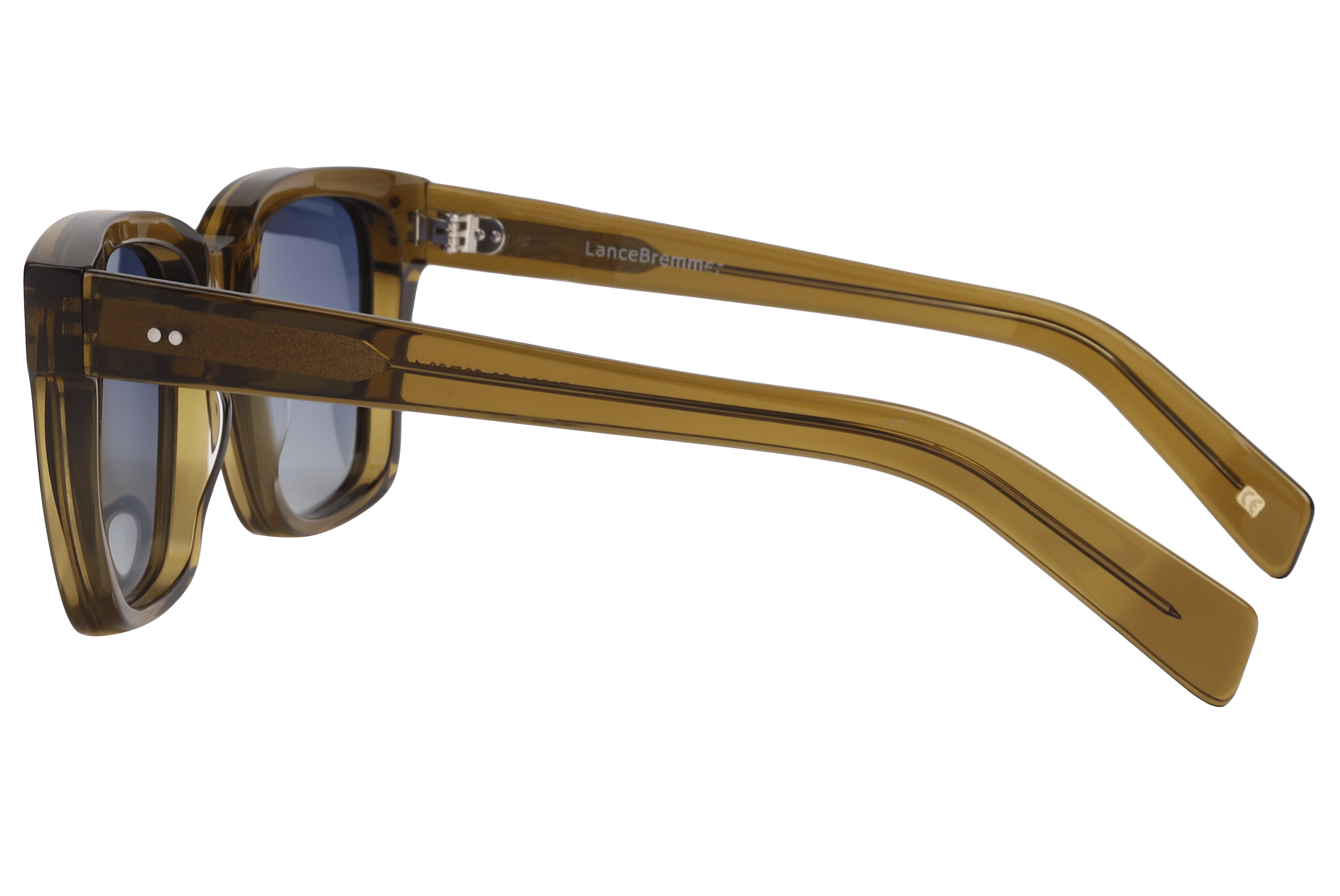 Lancebremmer AT8554 Sunglass Olive Male Full Shell Sunglass — Olive frame — view 3