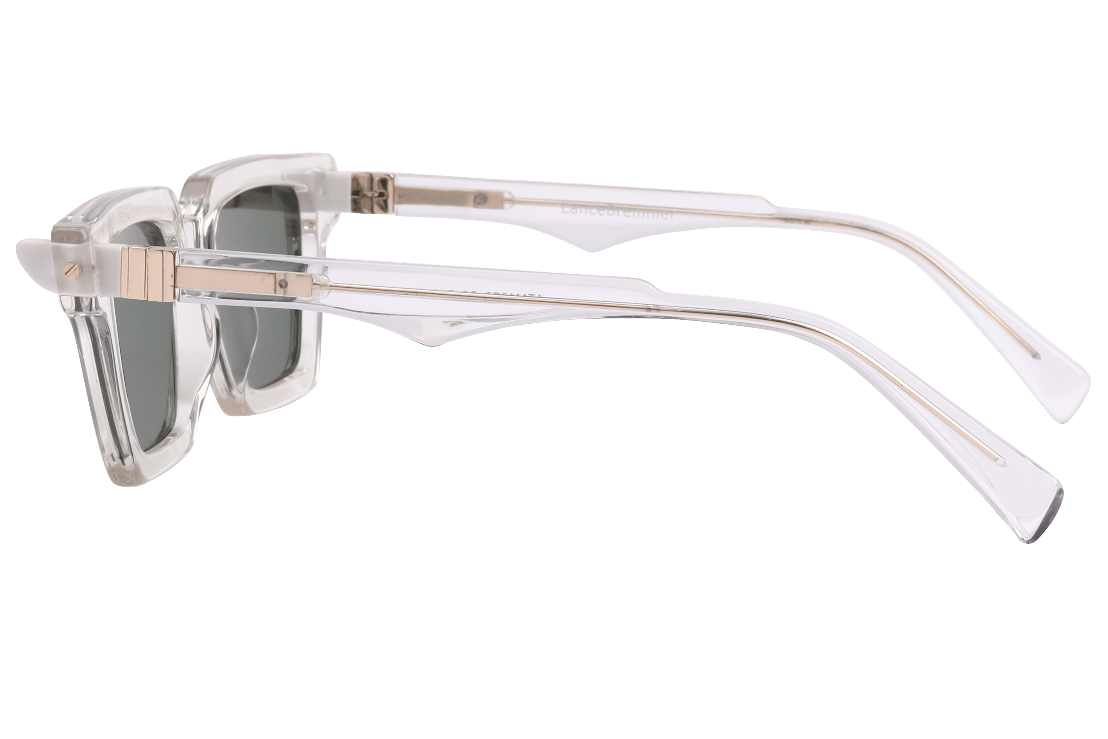 Lancebremmer ATM1278 Sunglass Transparent Unisex Full Shell Sunglass — Transparent frame — view 3