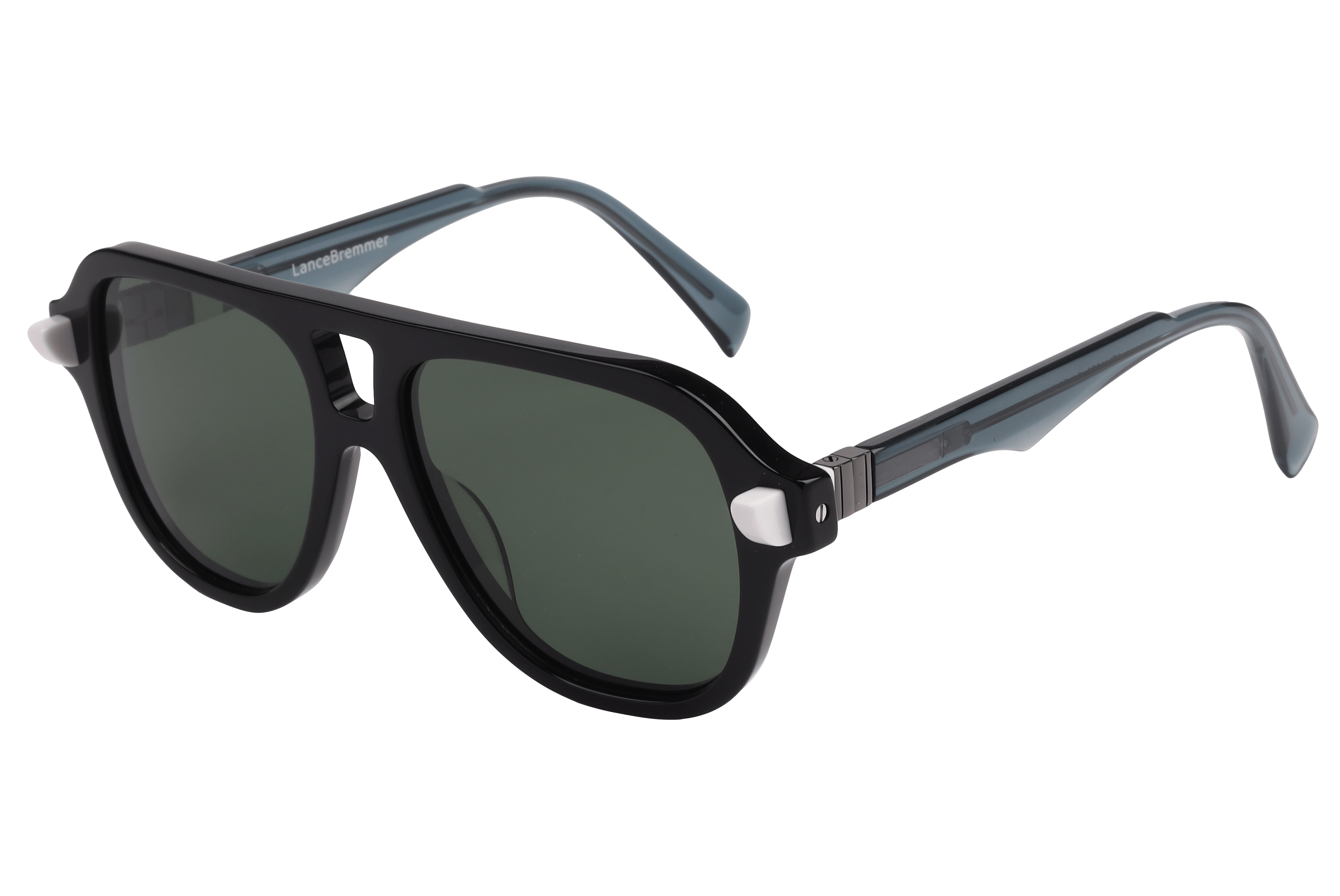 Lancebremmer ATM1279 Sunglass Black Male Full Shell — Black frame
