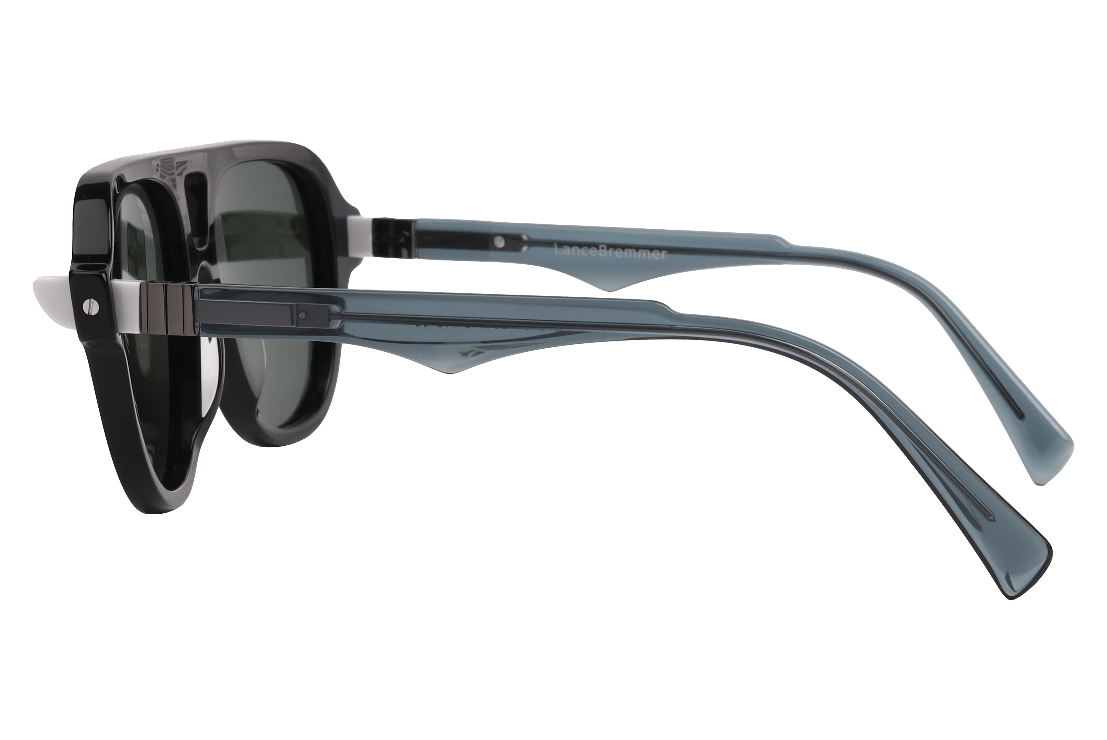 Lancebremmer ATM1279 Sunglass Black Male Full Shell Sunglass — Black frame — view 3