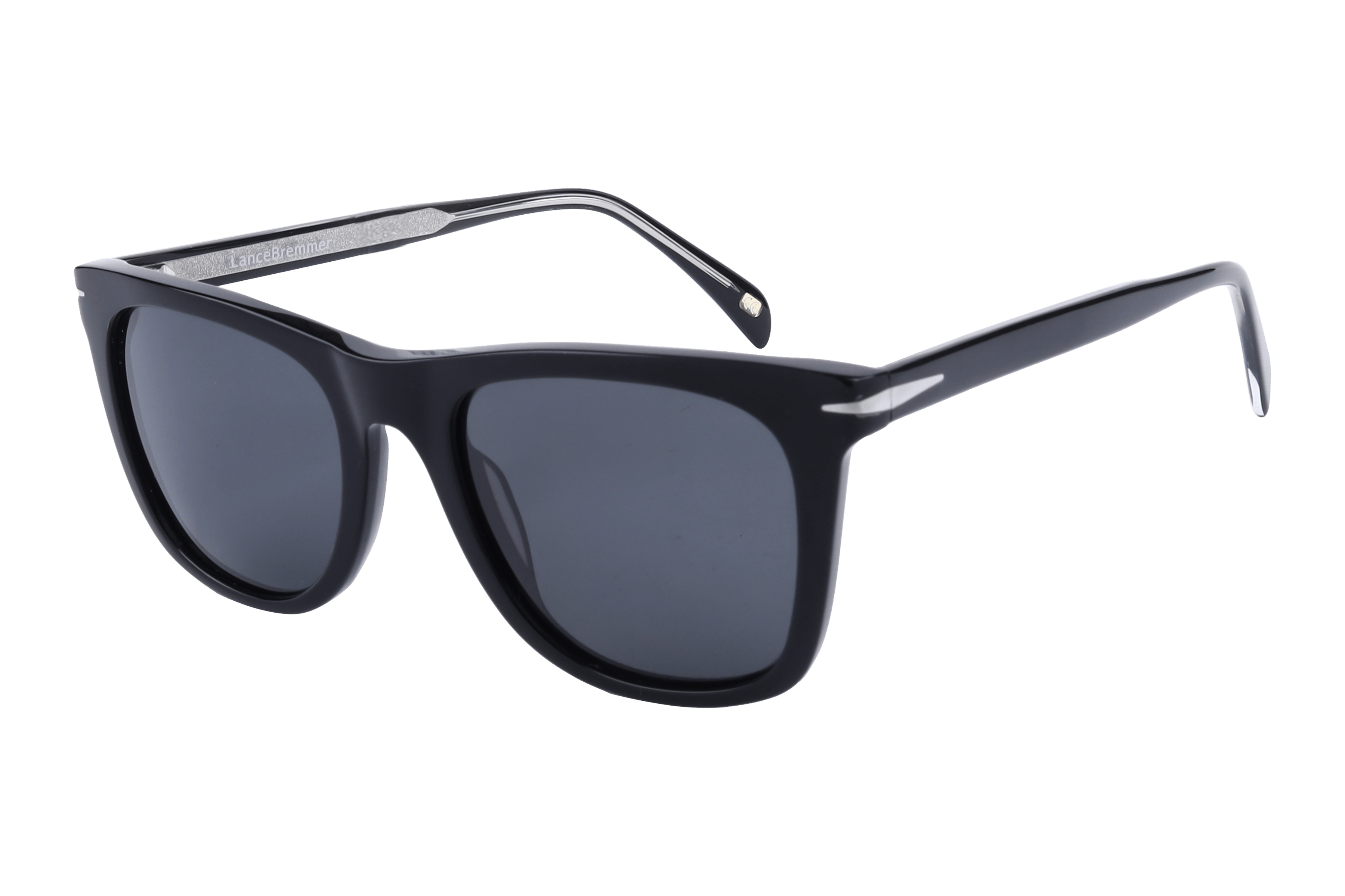 Lancebremmer AT8475 Sunglass Black Male Full Shell — Black frame