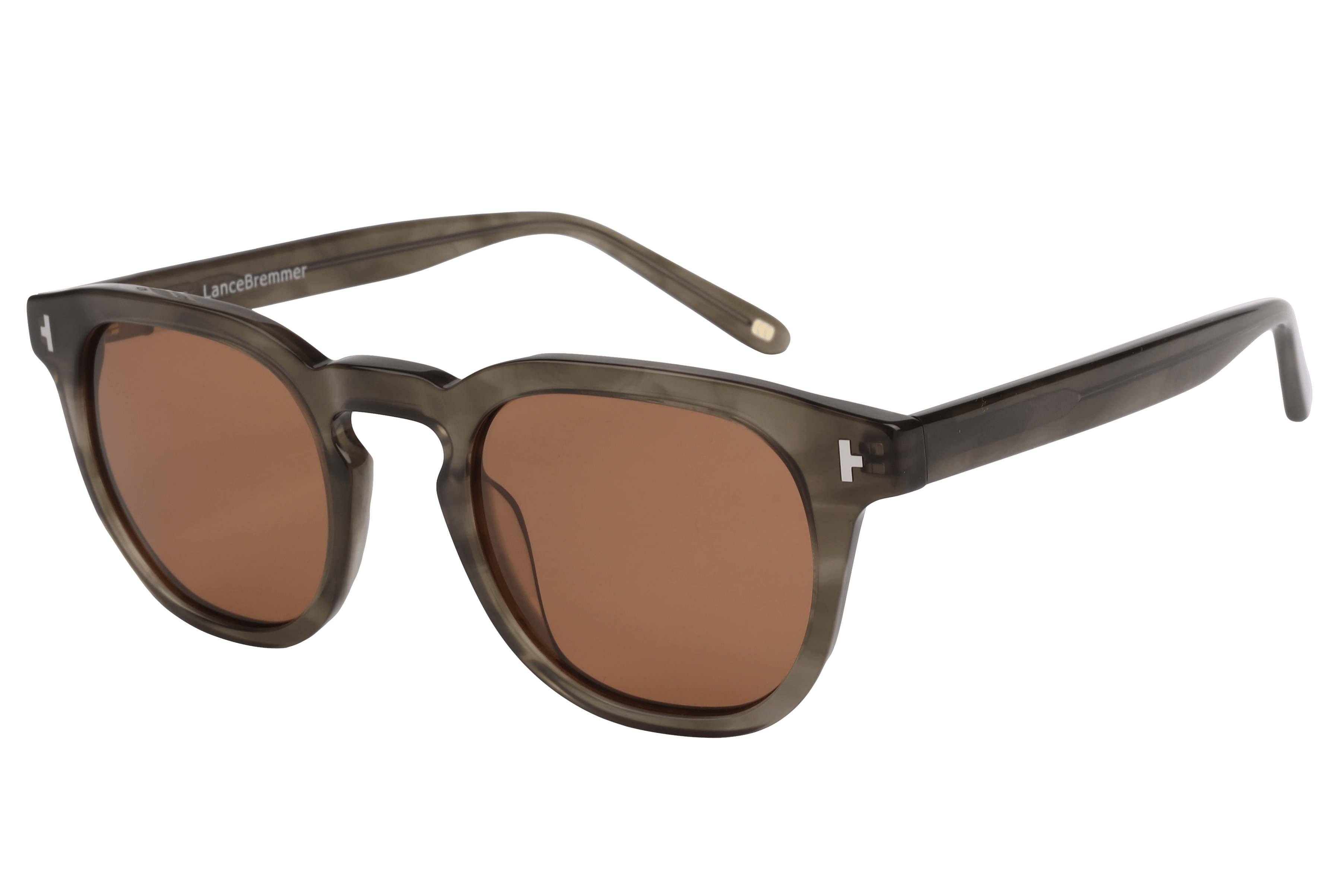 Lancebremmer AT8573 Sunglass Olive Unisex Full Shell — Olive frame