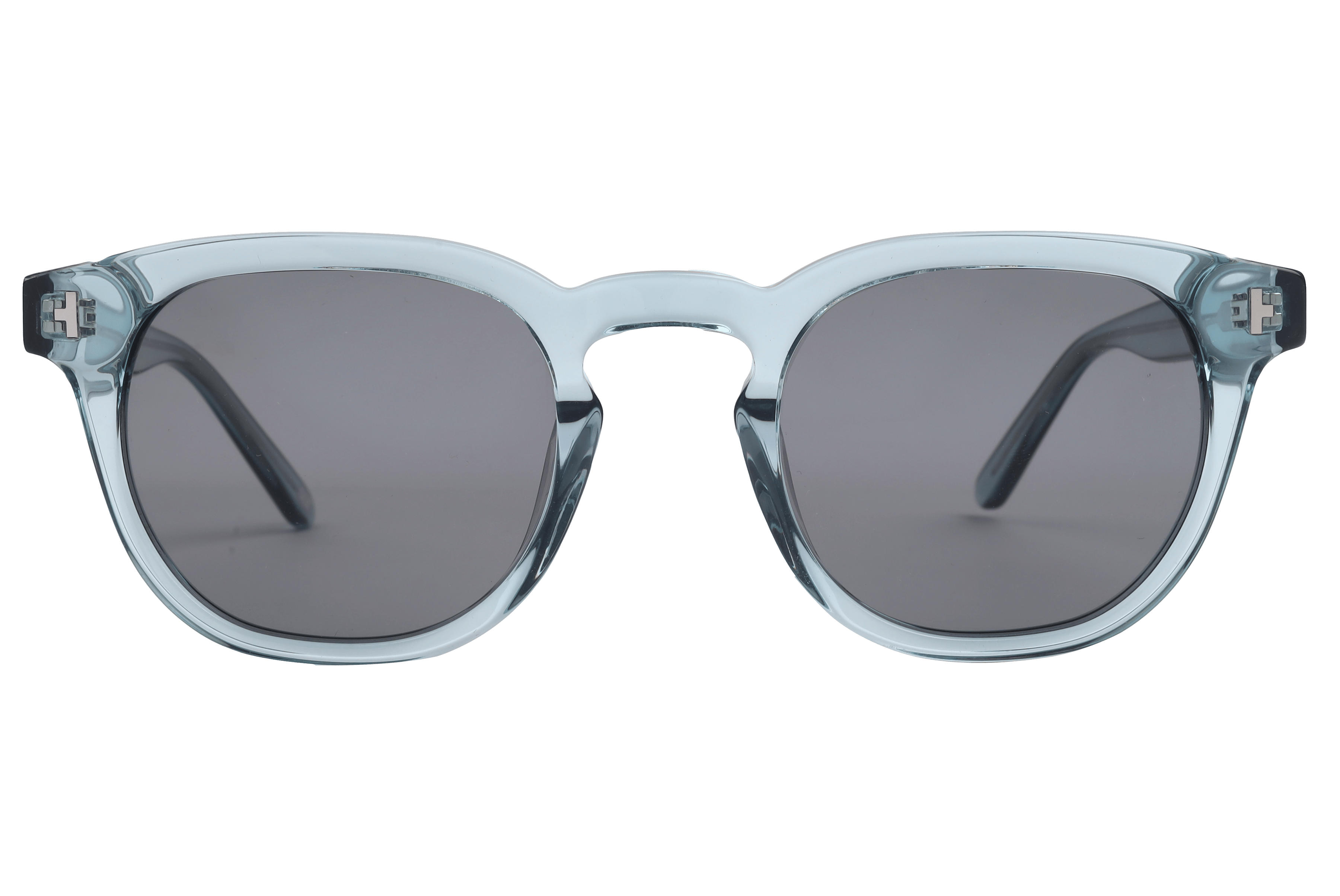 Lancebremmer AT8573 Sunglass Transparent Blue Unisex Full Sh Sunglass — Transparent Blue frame — view 2