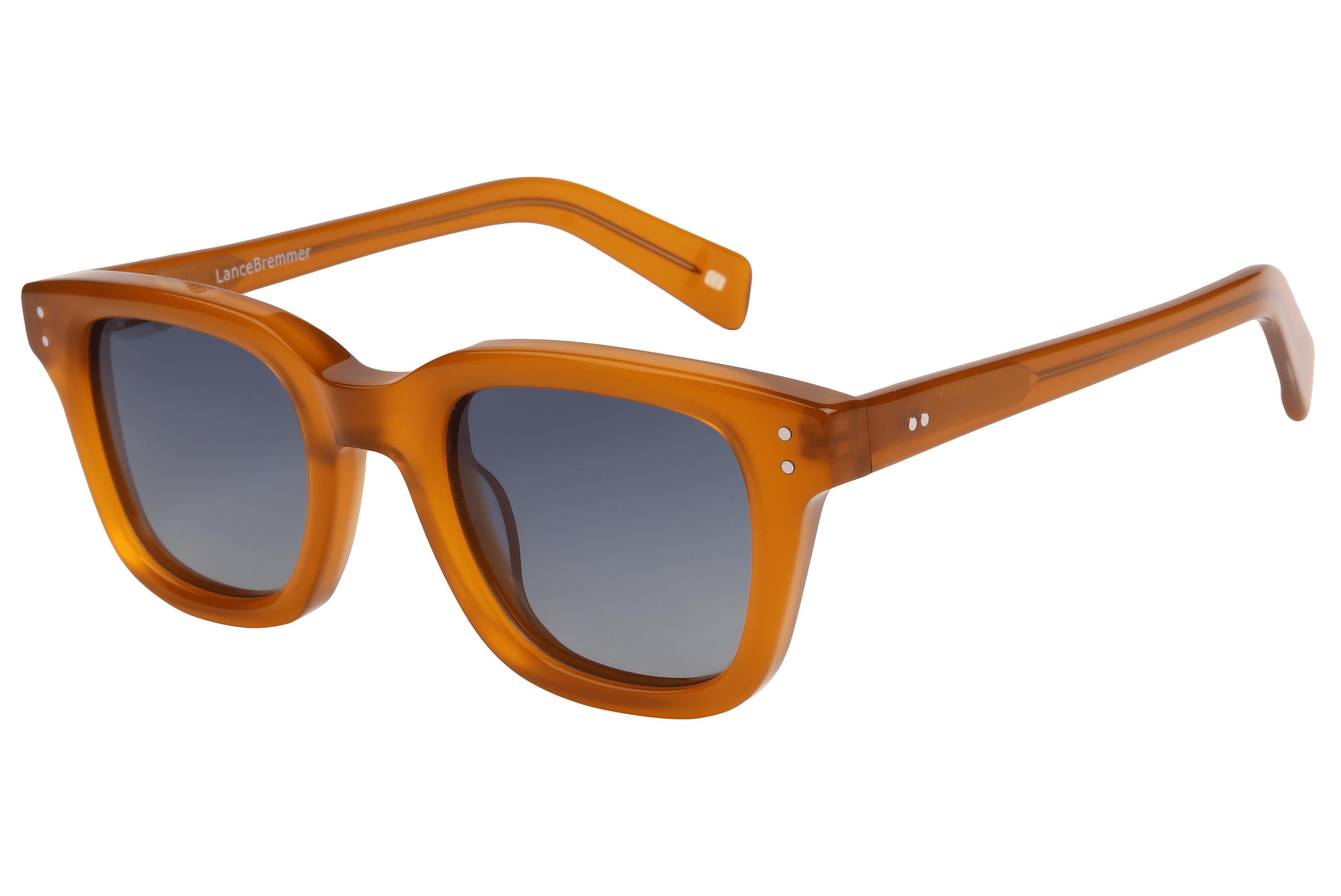 Lancebremmer AT8547 Sunglass Brown Male Full Shell — Brown frame
