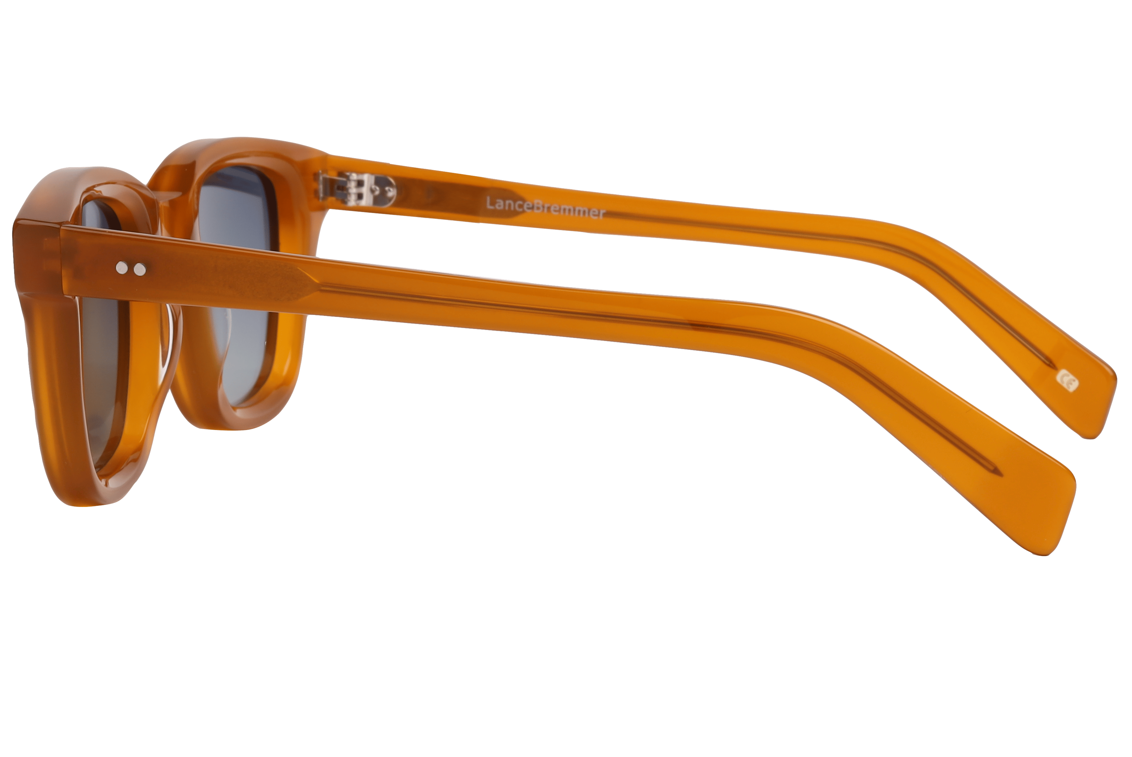 Lancebremmer AT8547 Sunglass Brown Male Full Shell Sunglass — Brown frame — view 3