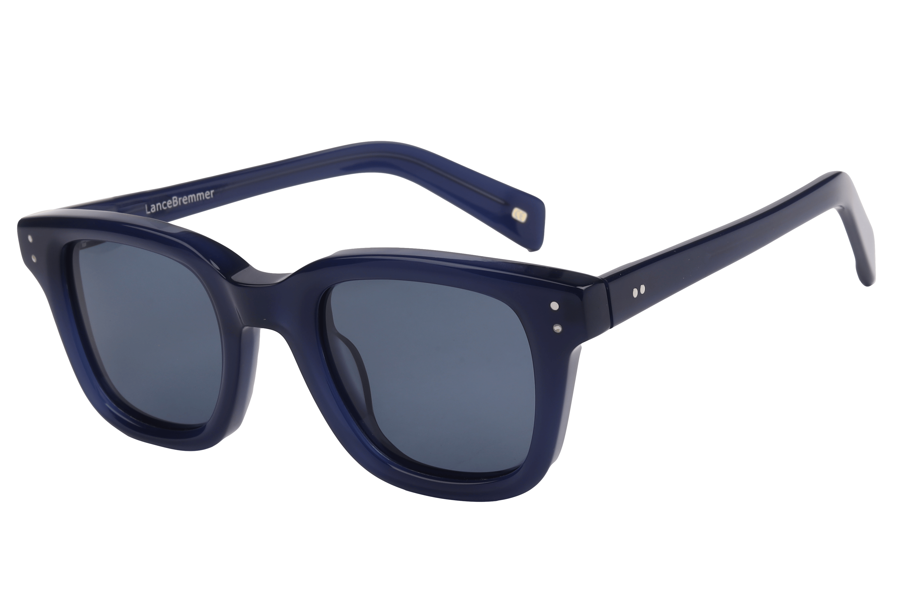 Lancebremmer AT8547 Sunglass Blue Male Full Shell — Blue frame