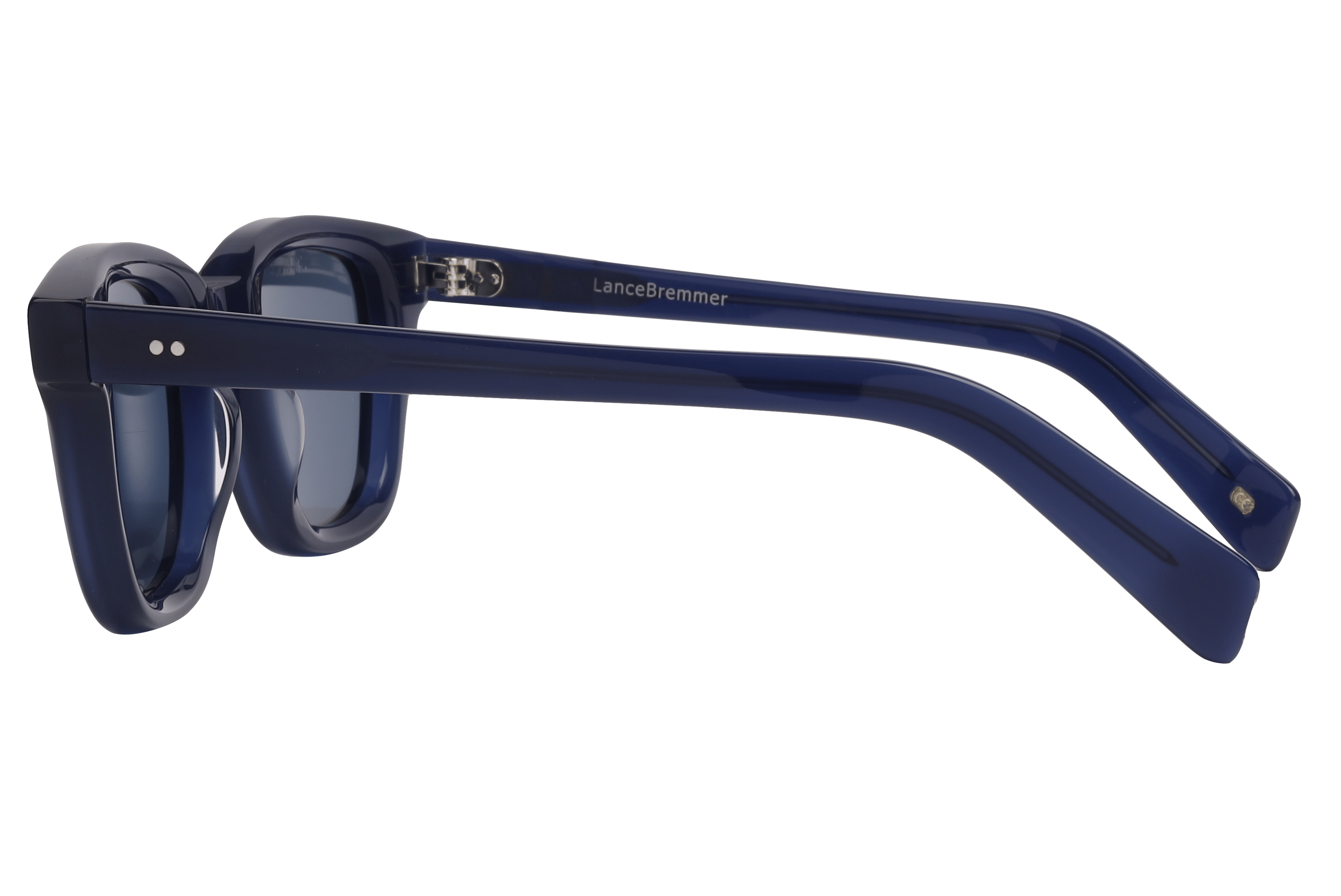 Lancebremmer AT8547 Sunglass Blue Male Full Shell Sunglass — Blue frame — view 3