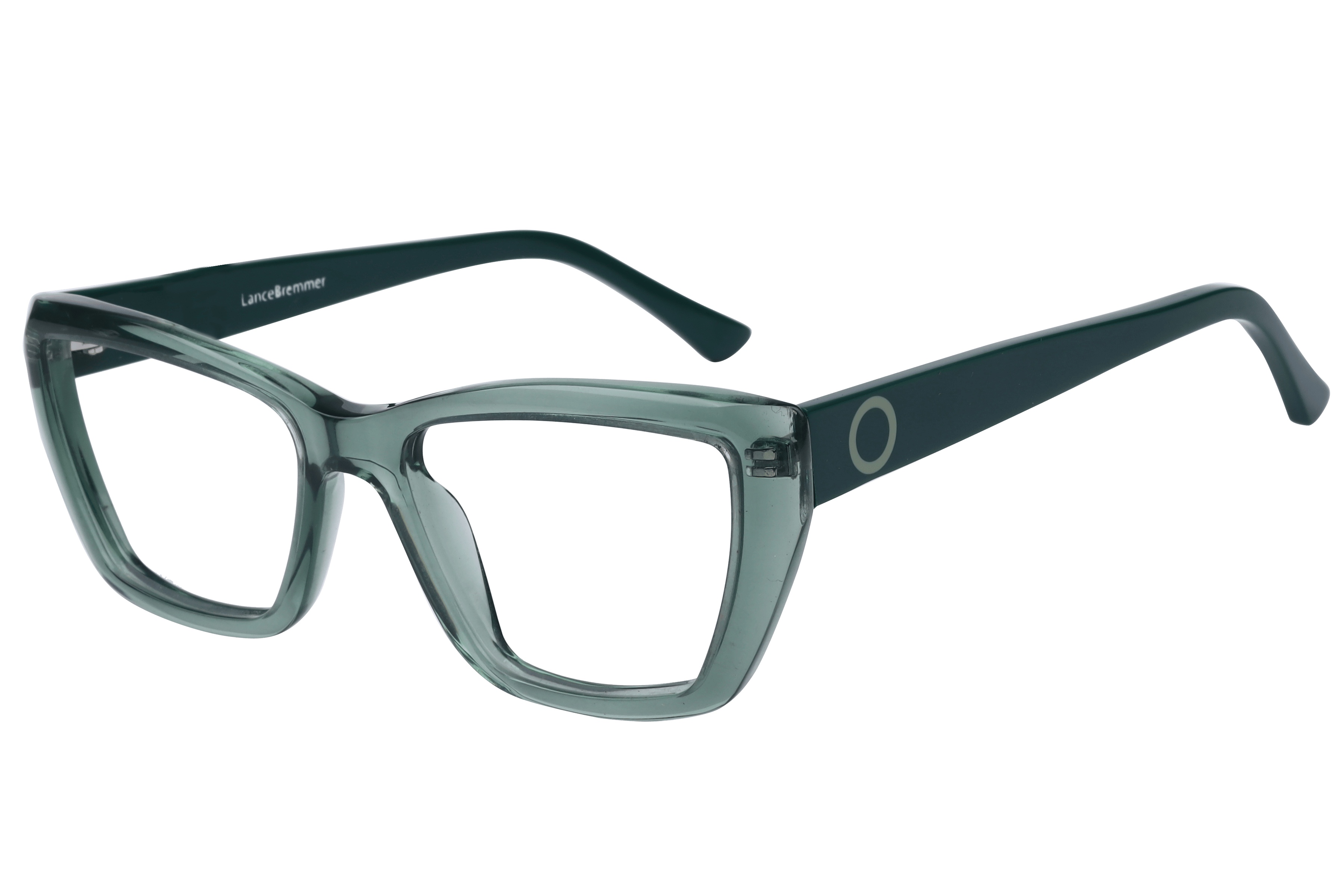 Lancebremmer F2149 Frame Transparent Green Female Full Shell — Transparent Green frame