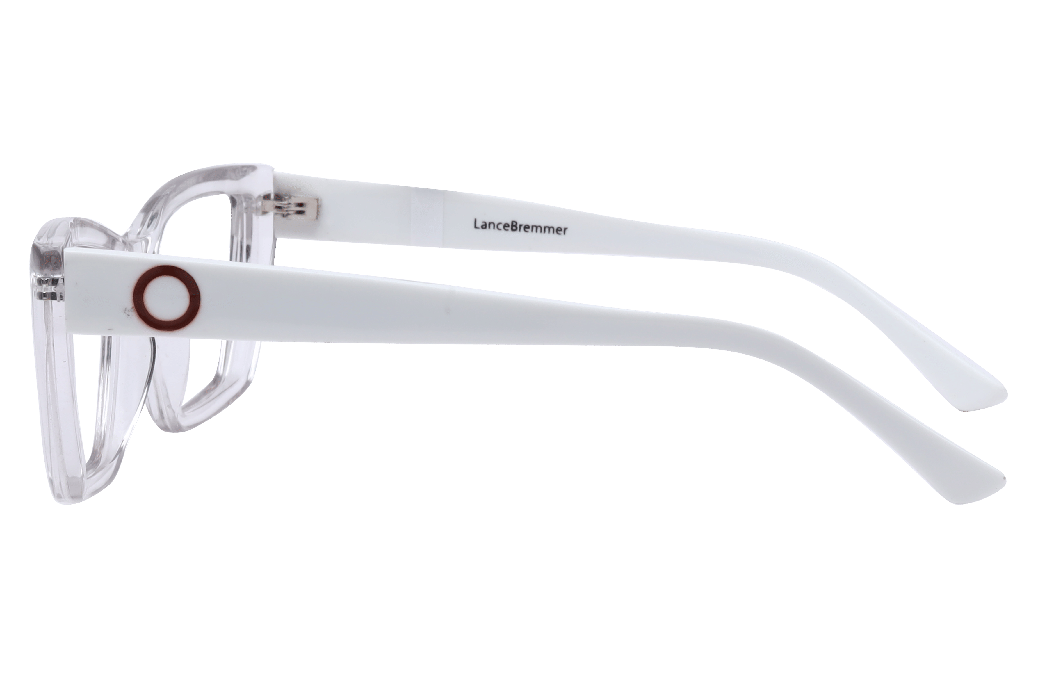 Lancebremmer F2149 Frame Transparent Female Full Shell Frame — Transparent frame — view 3