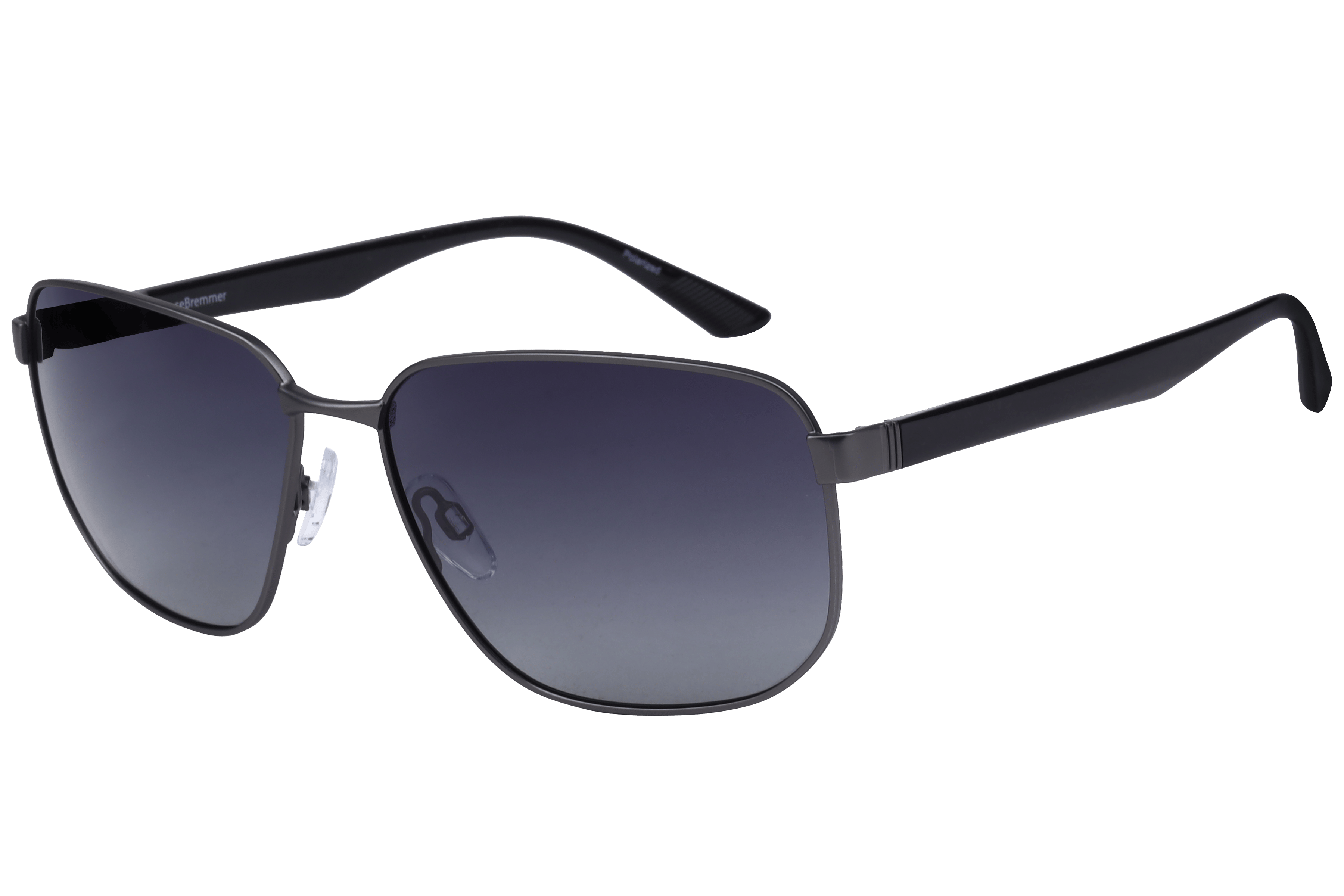 Lancebremmer S1006 Sunglass Matt Grey Male Full Shell — Matt Grey frame