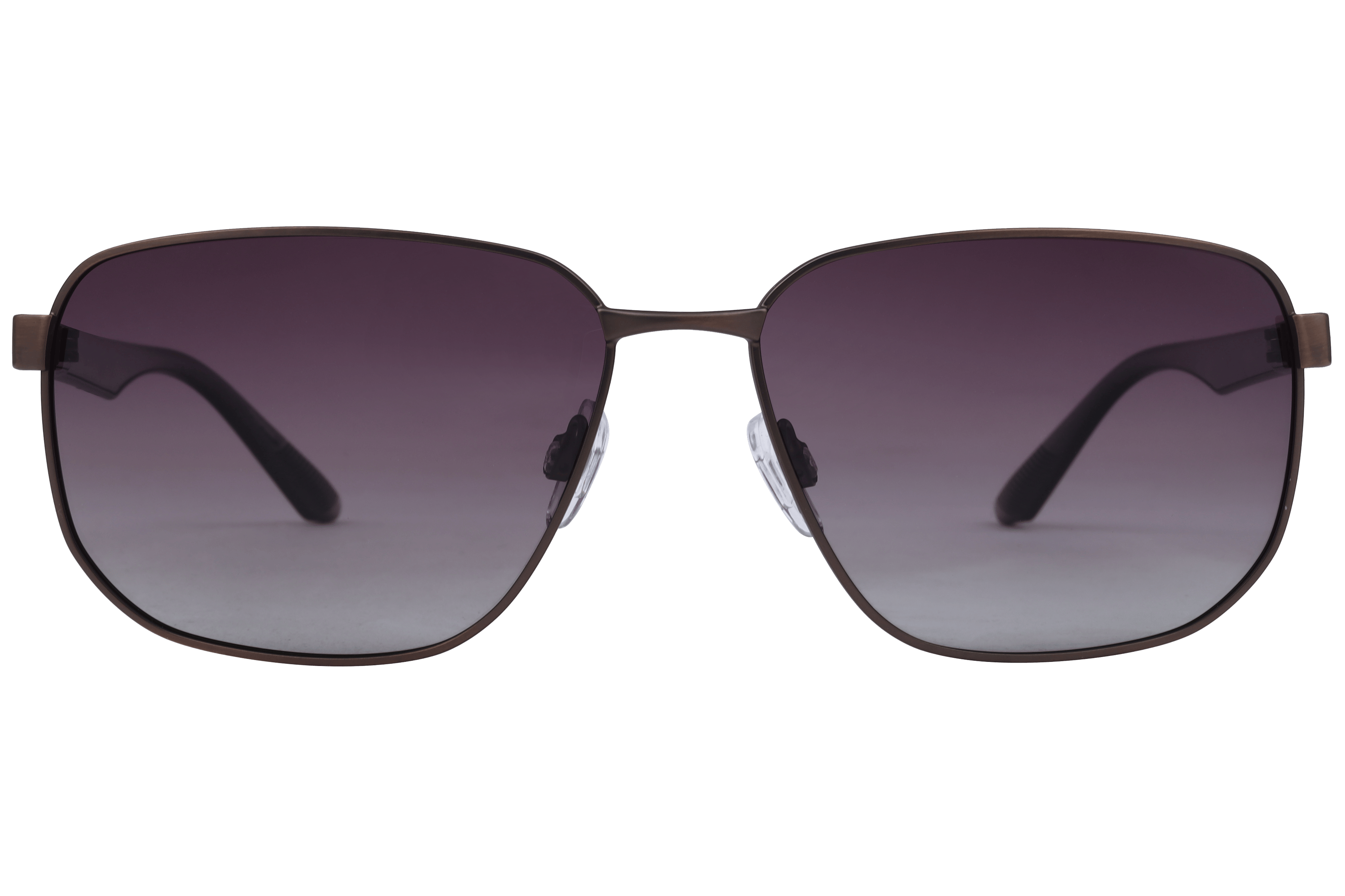 Lancebremmer S1006 Sunglass Matt Brown Male Full Shell Sunglass — Matt Brown frame — view 2