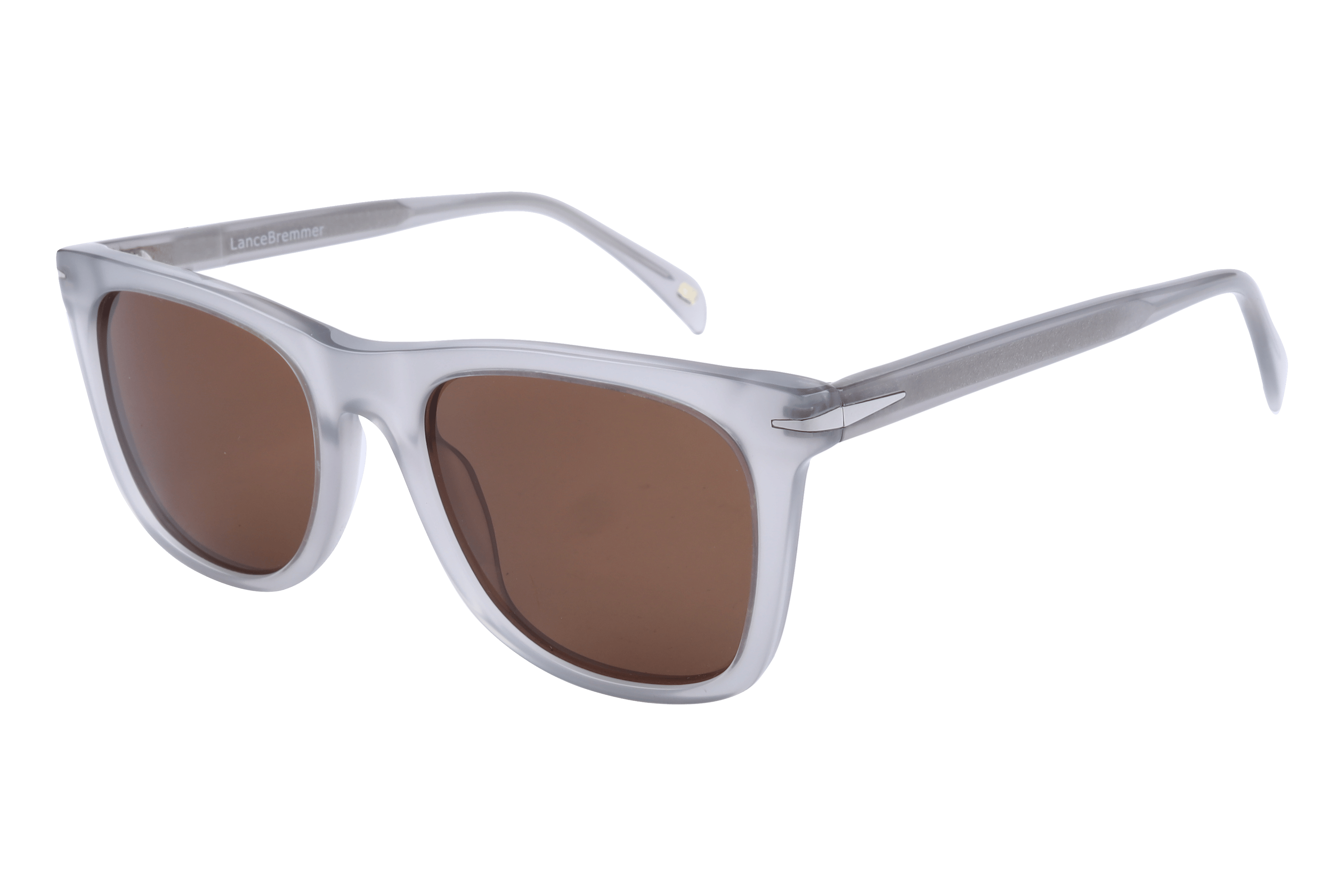 Lancebremmer AT8475 Sunglass Grey Male Full Shell — Grey frame