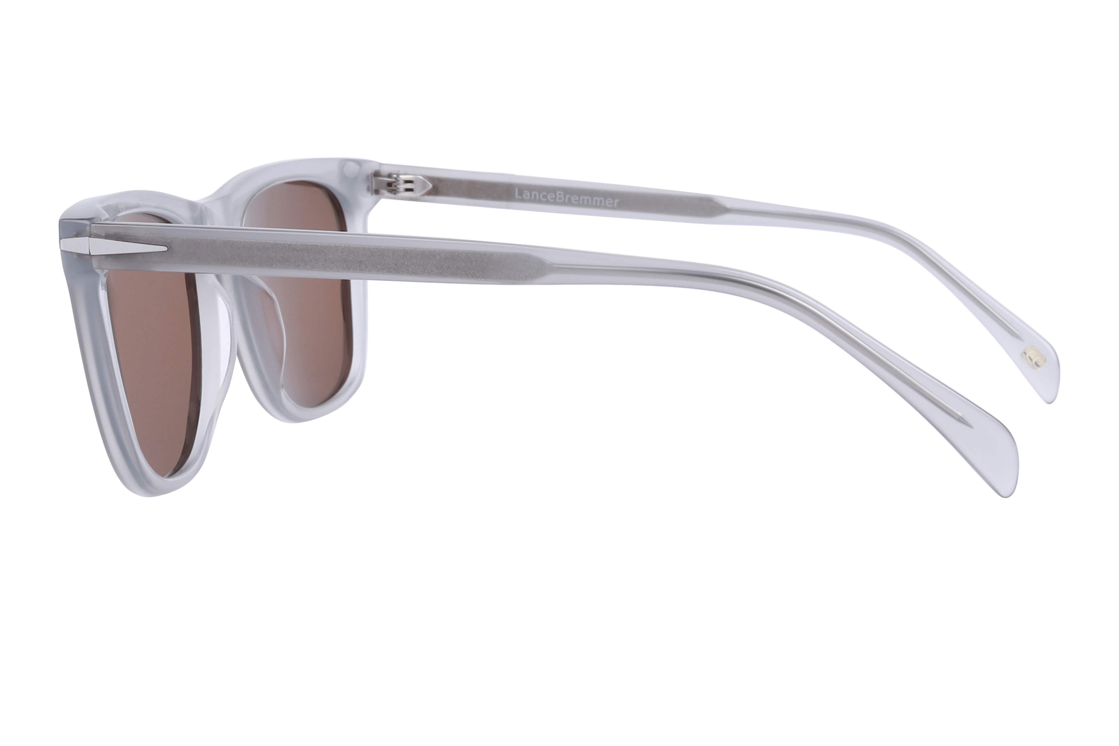 Lancebremmer AT8475 Sunglass Grey Male Full Shell Sunglass — Grey frame — view 3