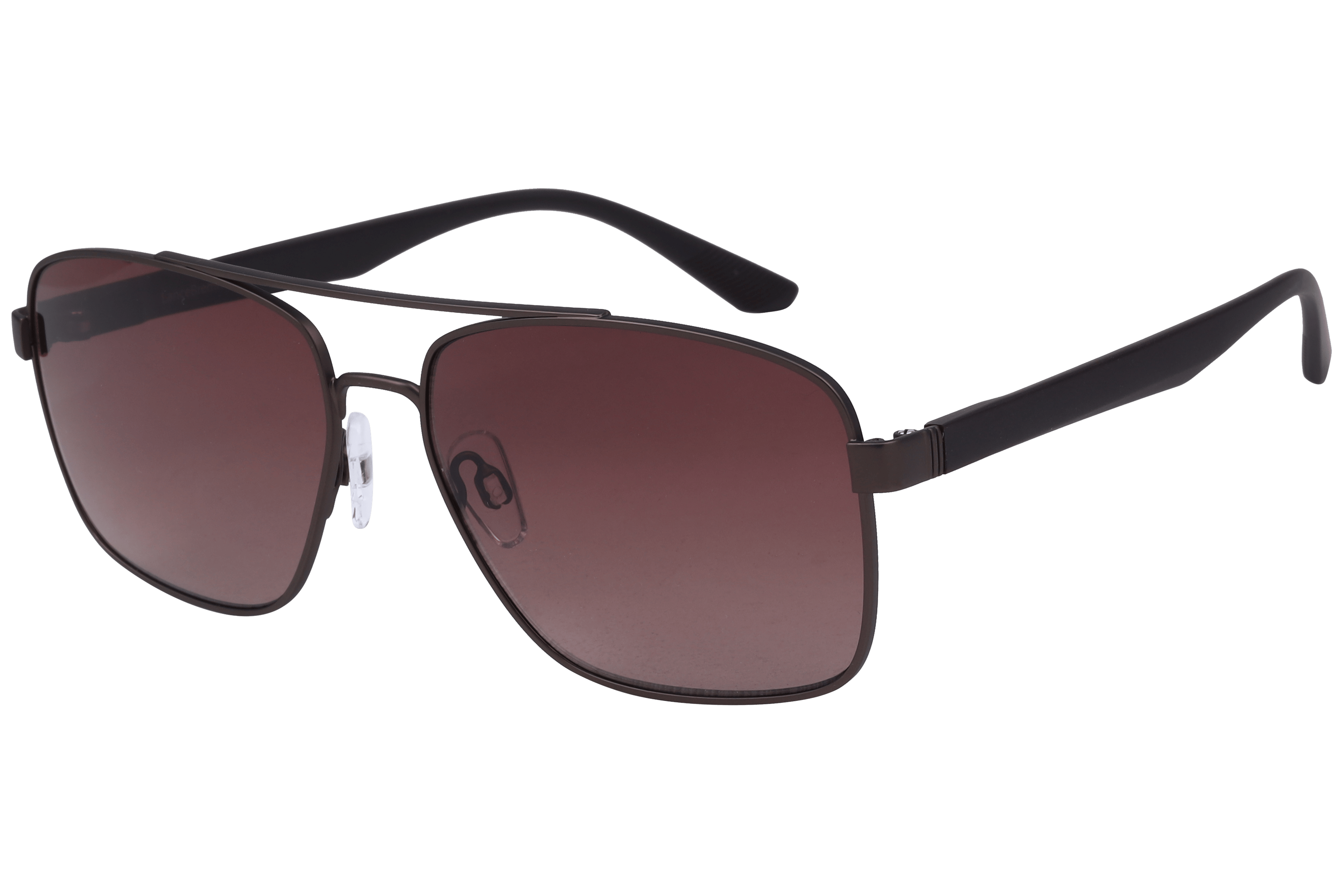 Lancebremmer S1011 Sunglass Matt Brown Male Full Shell — Matt Brown frame