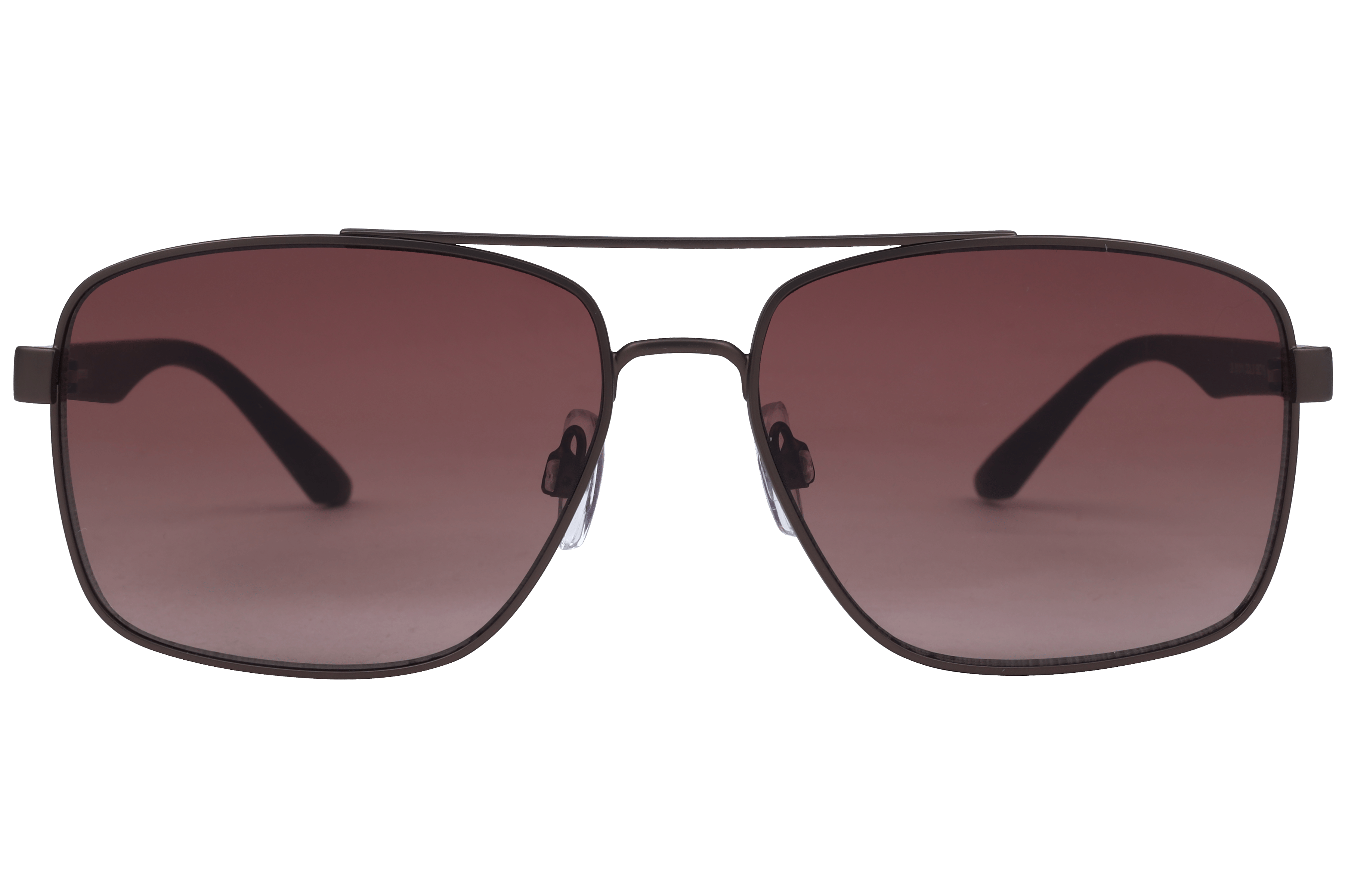 Lancebremmer S1011 Sunglass Matt Brown Male Full Shell Sunglass — Matt Brown frame — view 2