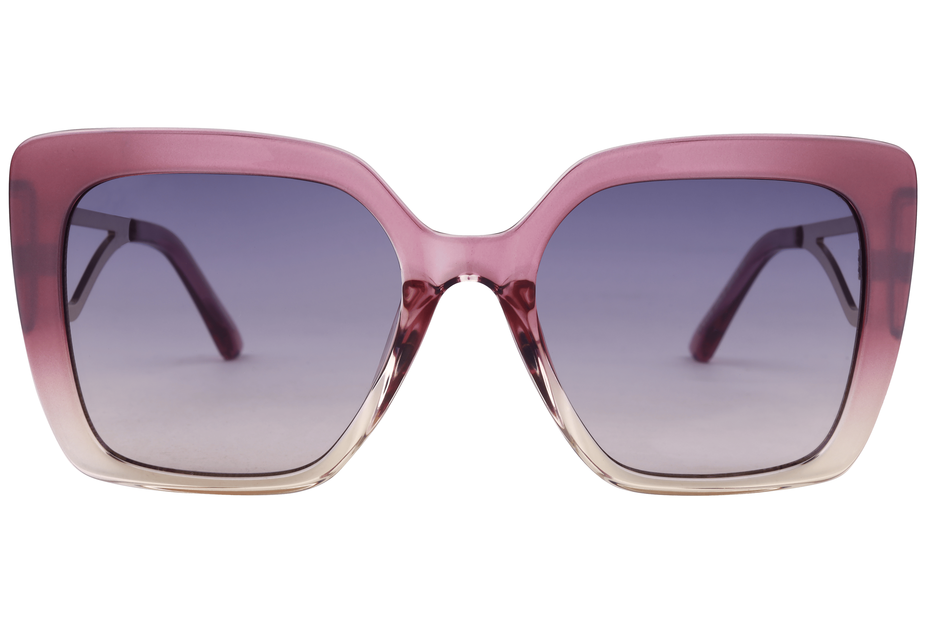 Lancebremmer S1018 Sunglass Pink Female Full Metal Sunglass — Pink frame — view 2