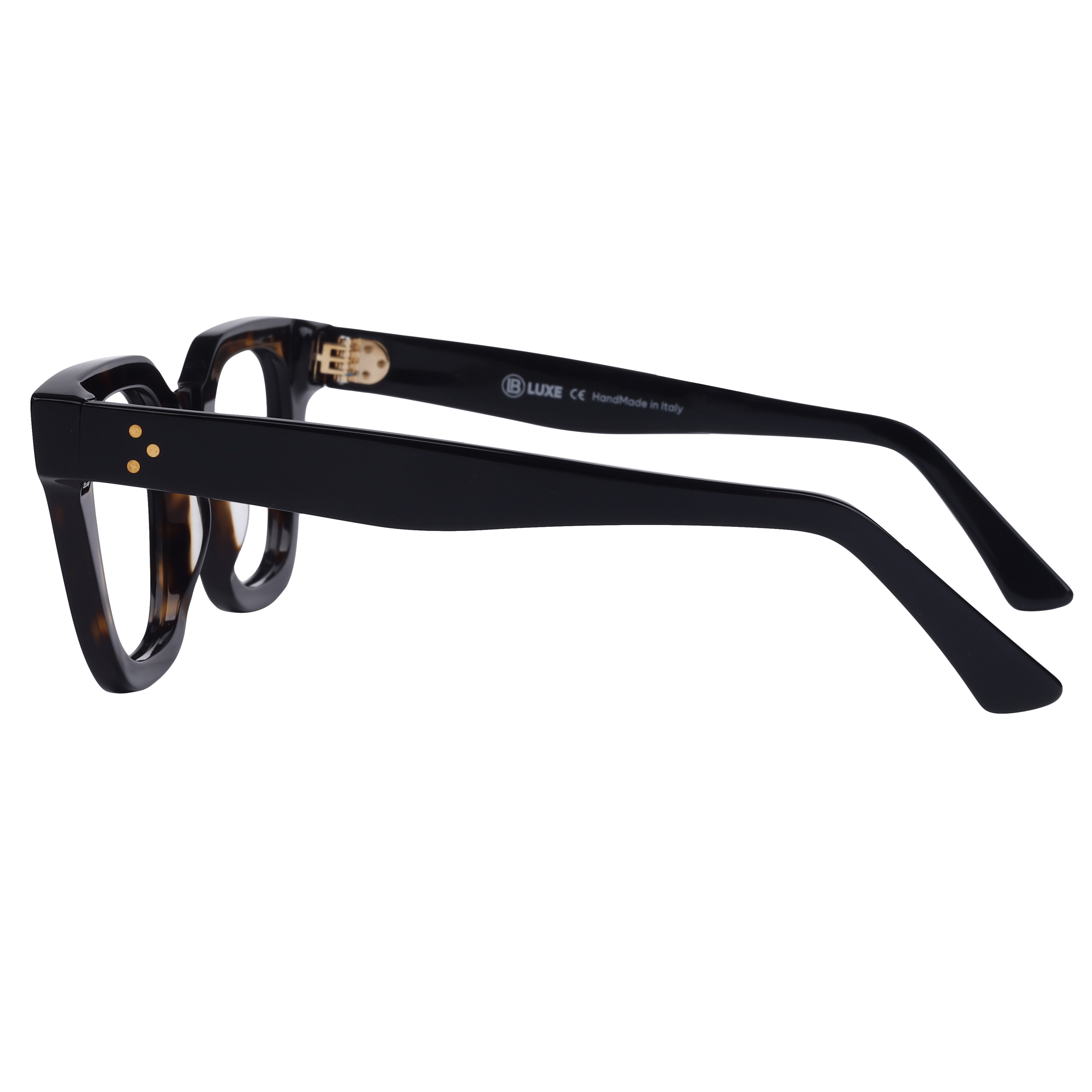 Lb Luxe WV221 Frame Havana Male Full Shell Frame — Havana frame — view 3