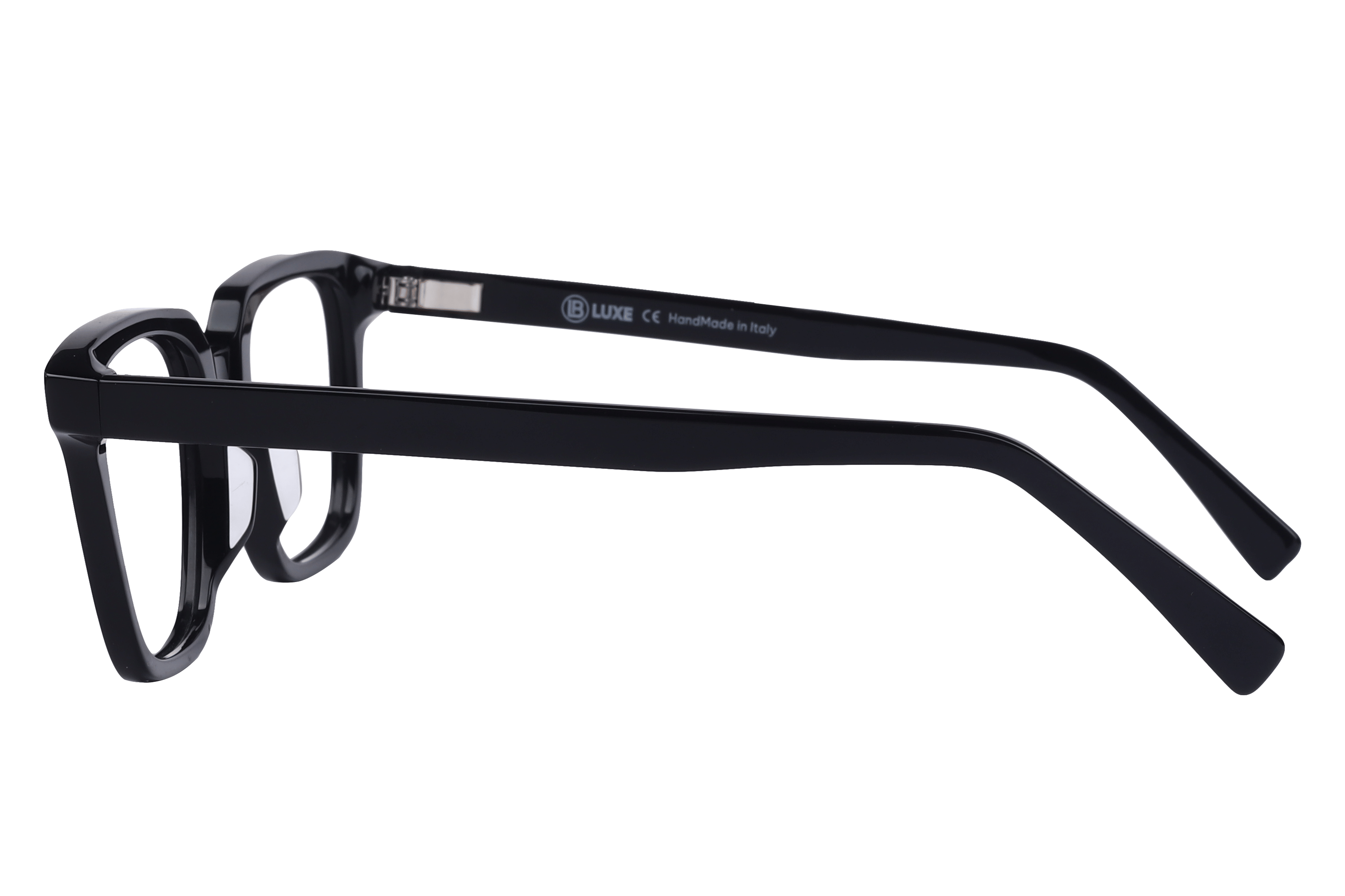 Lb Luxe WV144 Frame Black Male Full Shell Frame — Black frame — view 3