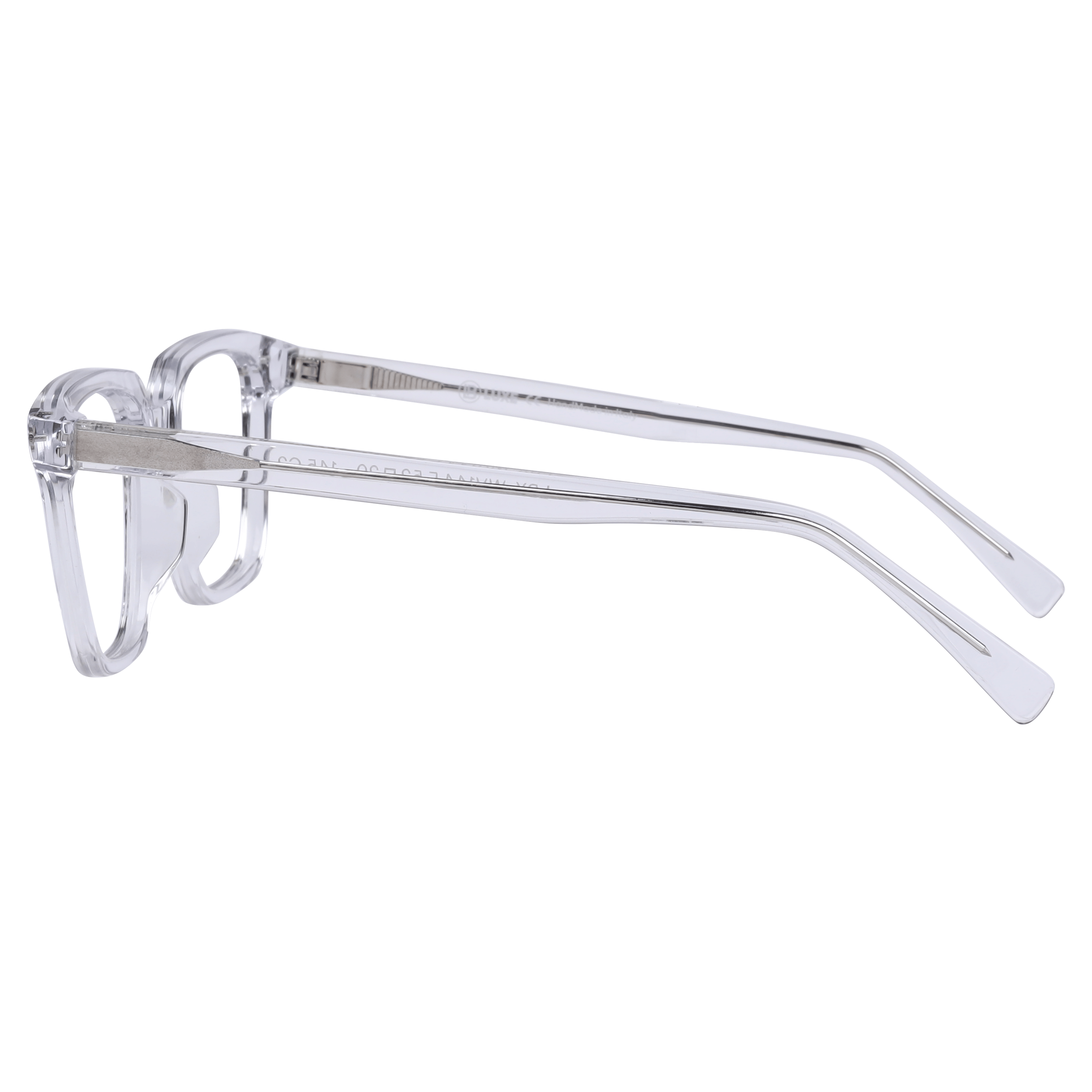 Lb Luxe WV144 Frame Transparent Male Full Shell Frame — Transparent frame — view 3