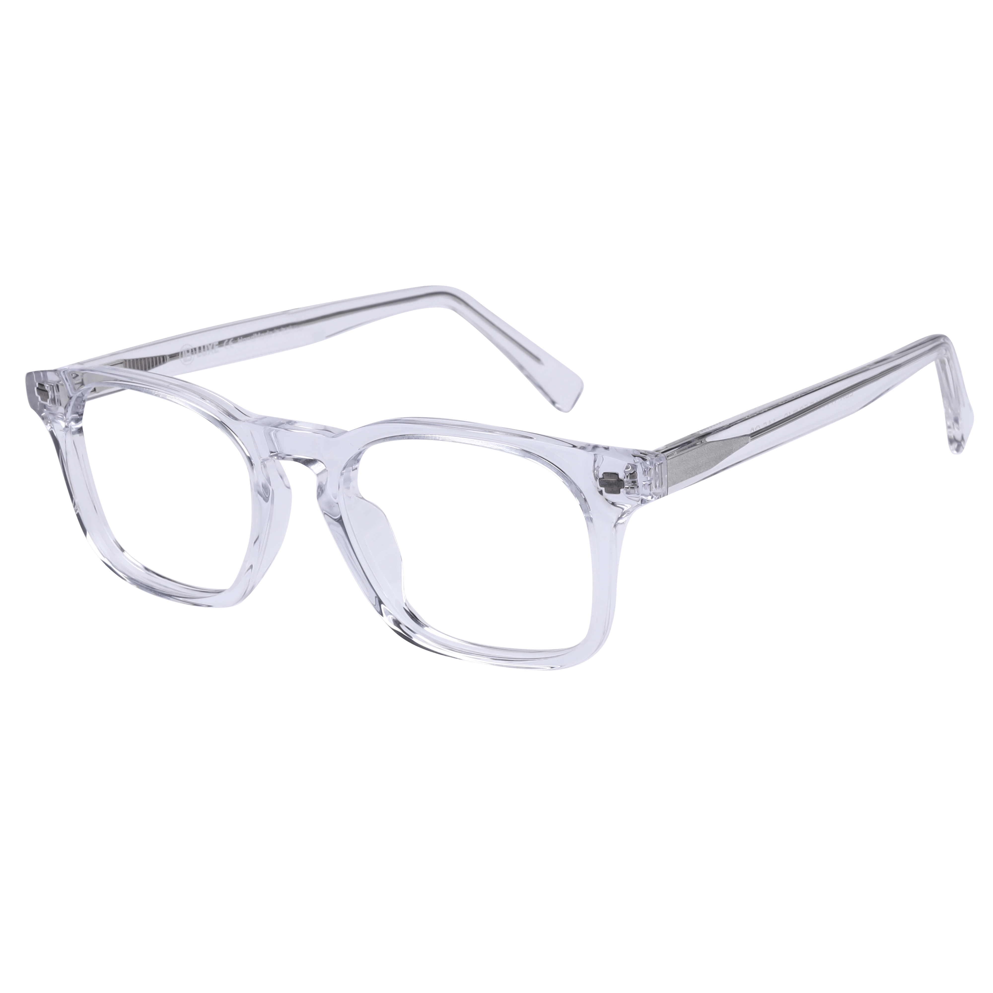 Lb Luxe WV141 Frame Transparent Unisex Full Shell — Transparent frame