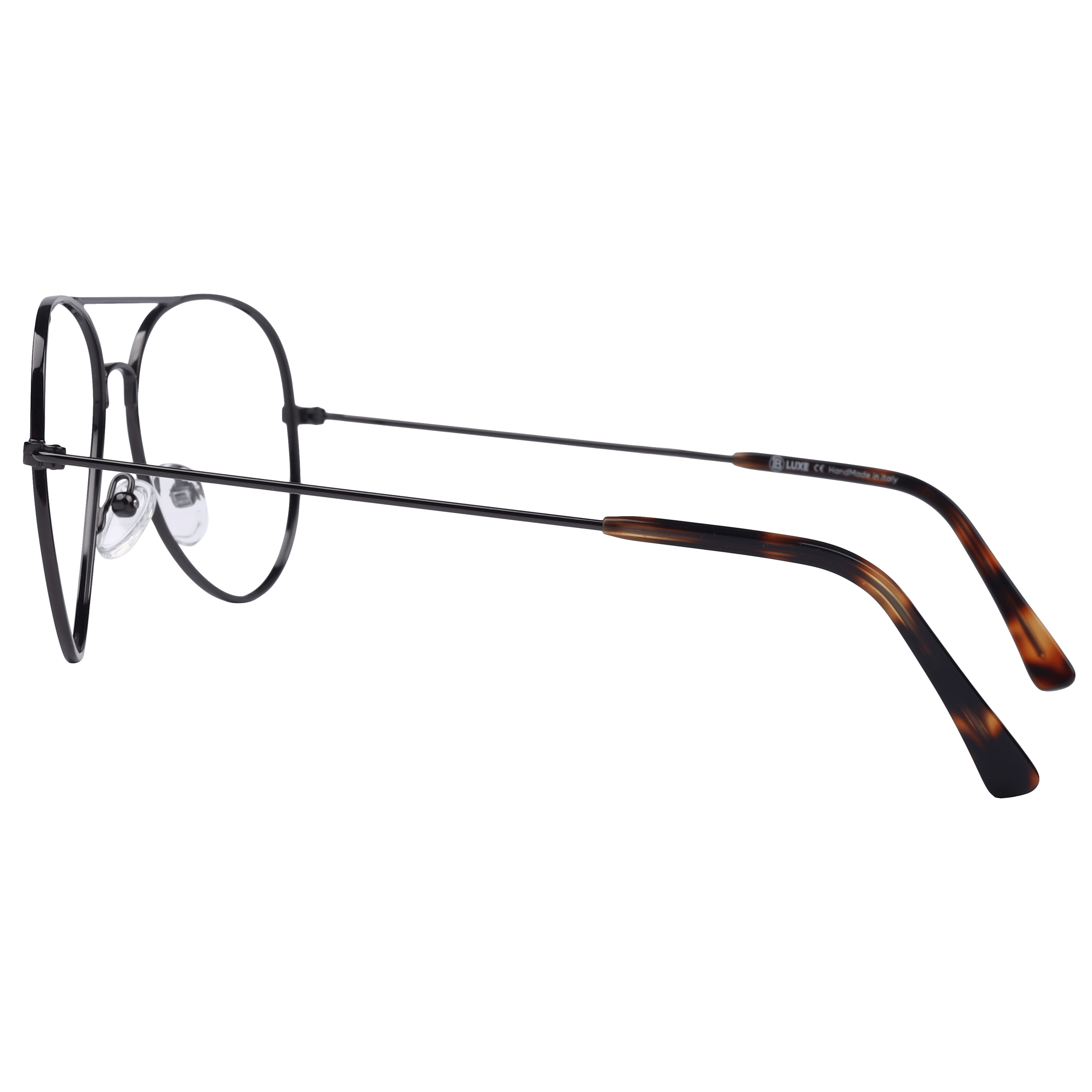 Lb Luxe WV026 Frame Gun Metal Male Full Metal Frame — Gun Metal frame — view 3