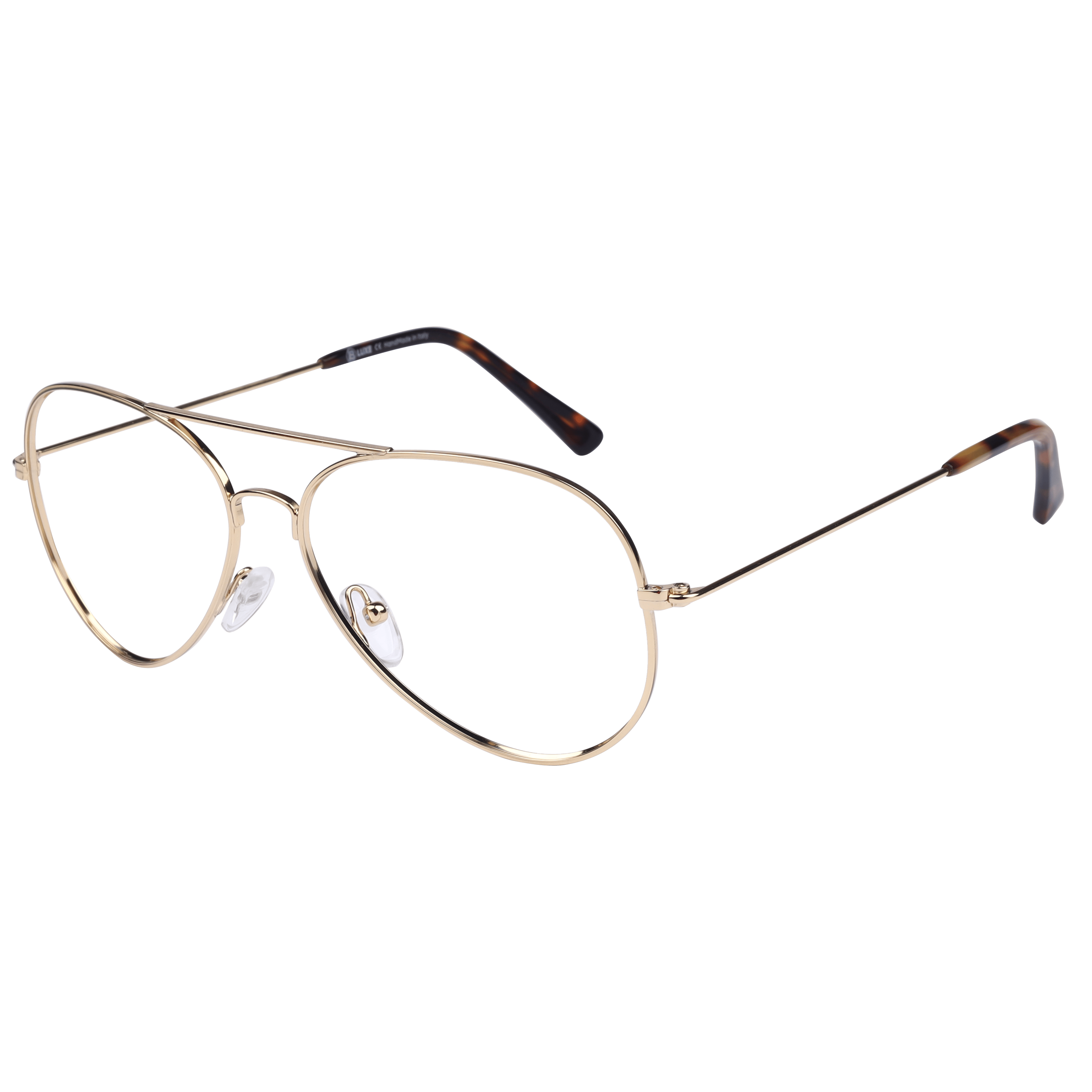 Lb Luxe WV026 Frame Gold Male Full Metal — Gold frame