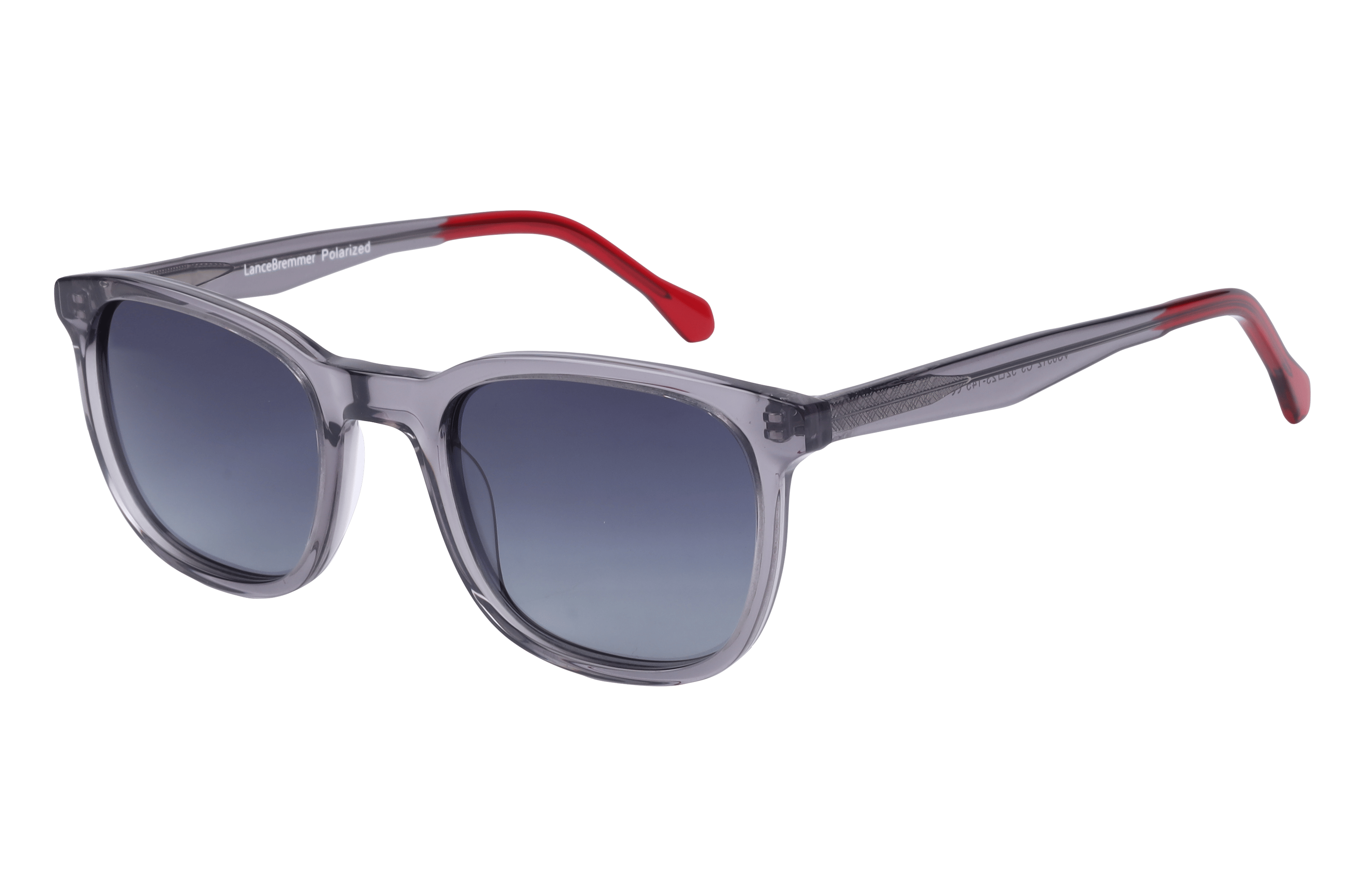 Lancebremmer VS6512 Sunglass Transparent Grey Male Full Shel — Transparent Grey frame