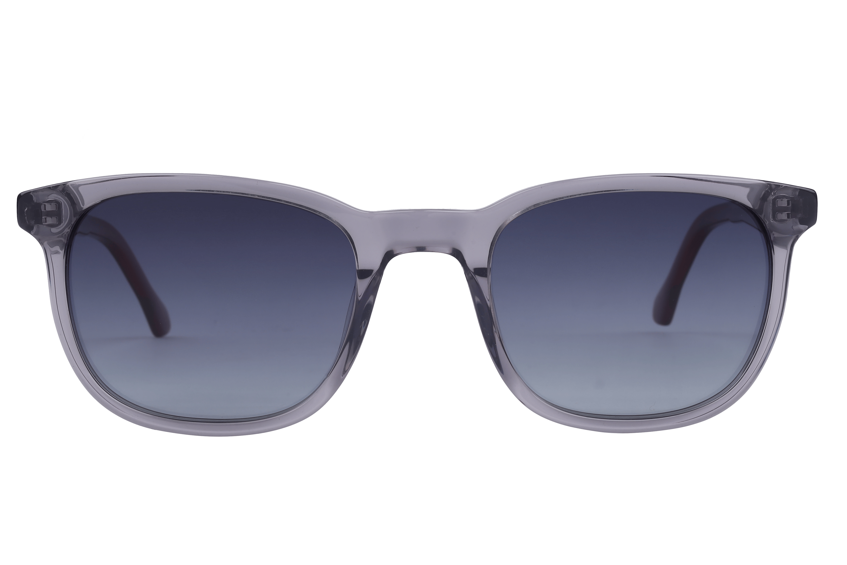 Lancebremmer VS6512 Sunglass Transparent Grey Male Full Shel Sunglass — Transparent Grey frame — view 2