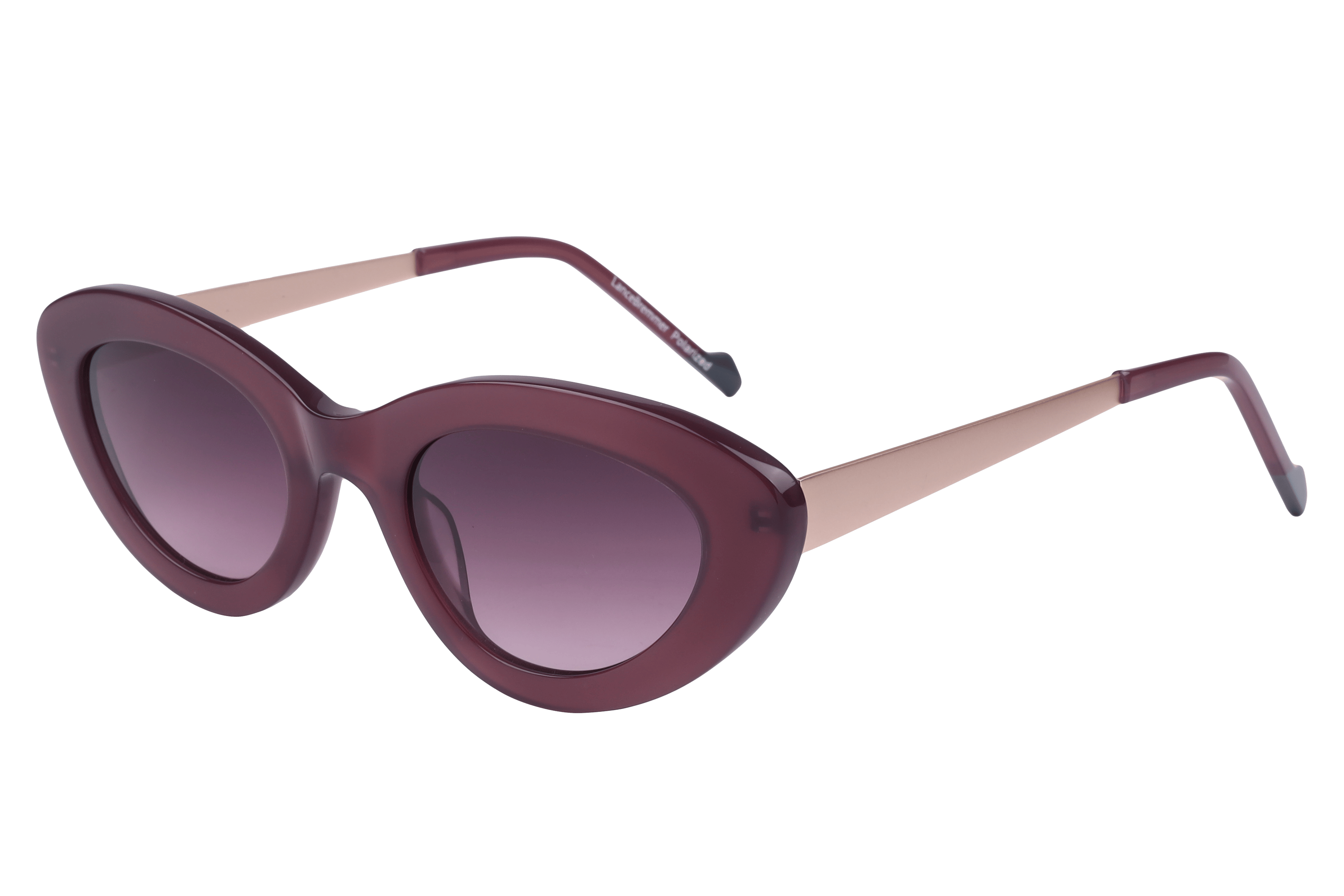 Lancebremmer VS7015 Sunglass Violet Female Full Metal — Violet frame
