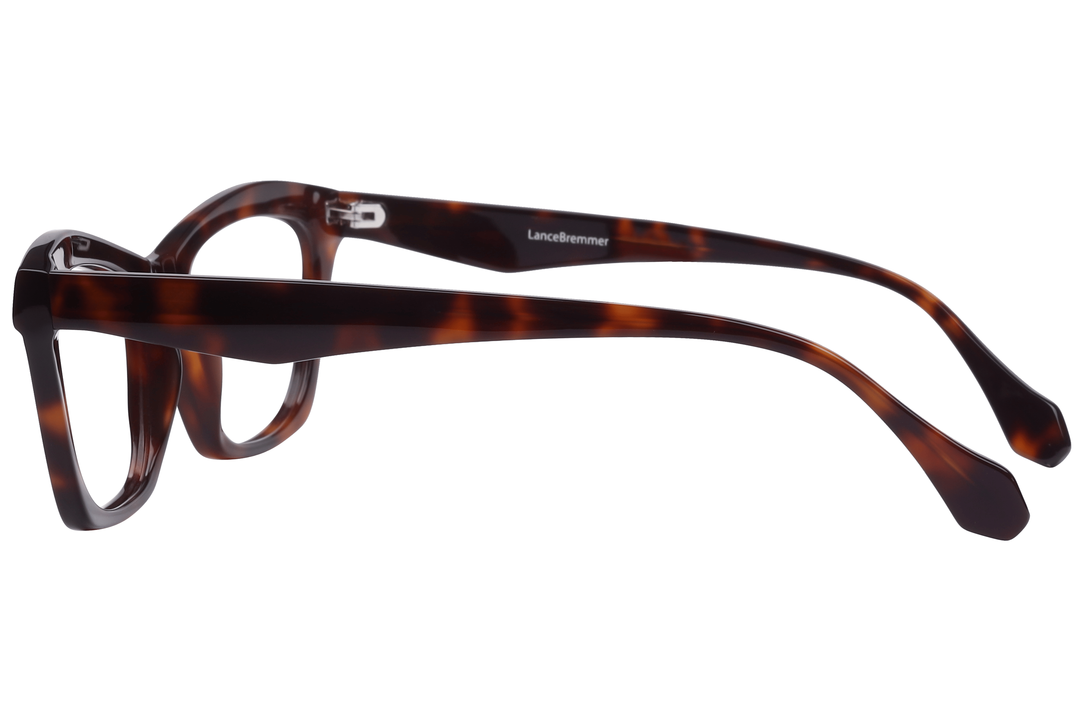 Lancebremmer ECO-1101 Frame Havana Female Full Shell Frame — Havana frame — view 3