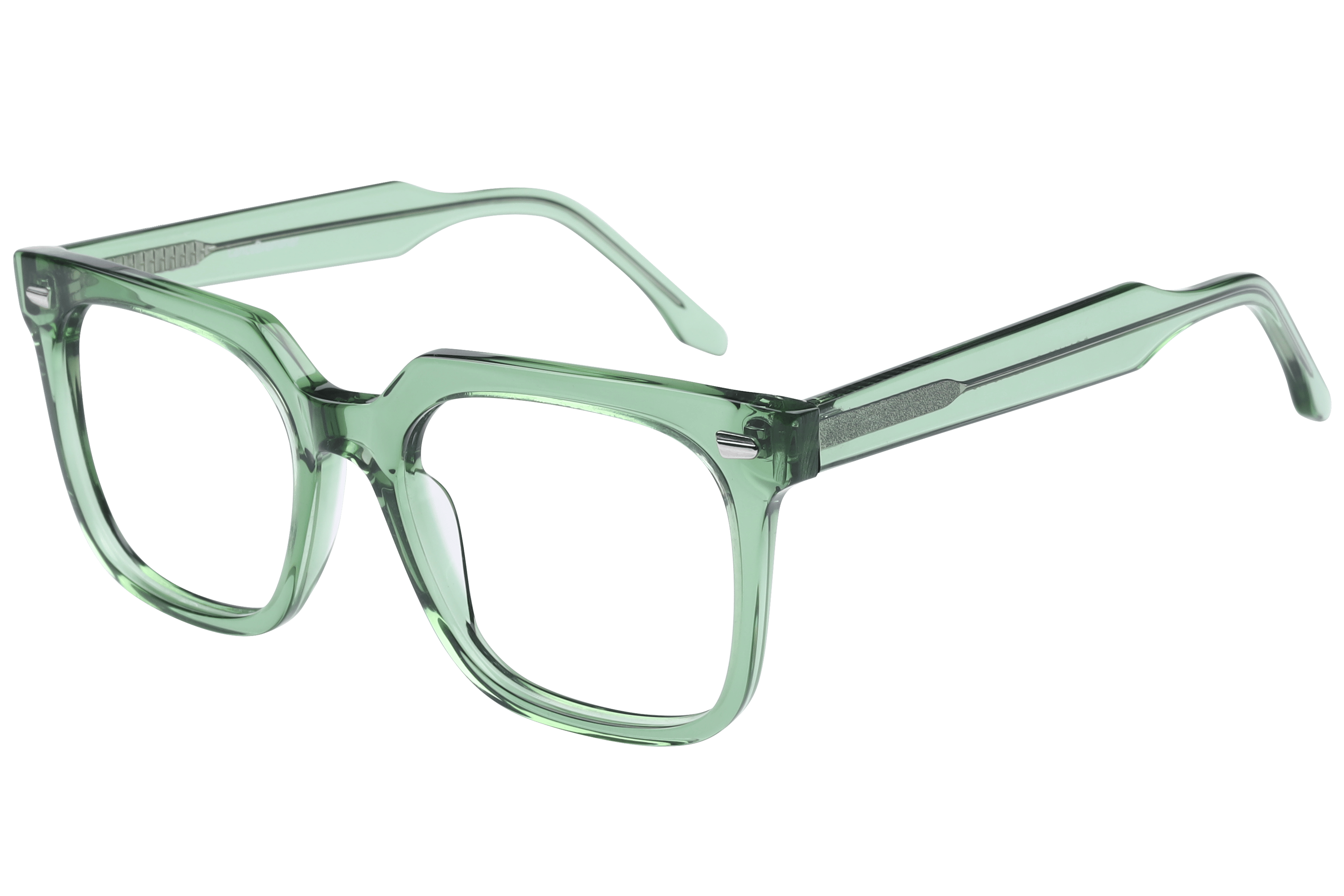 Lancebremmer BOA1189 Frame Transparent Green Male Full Shell — Transparent Green frame