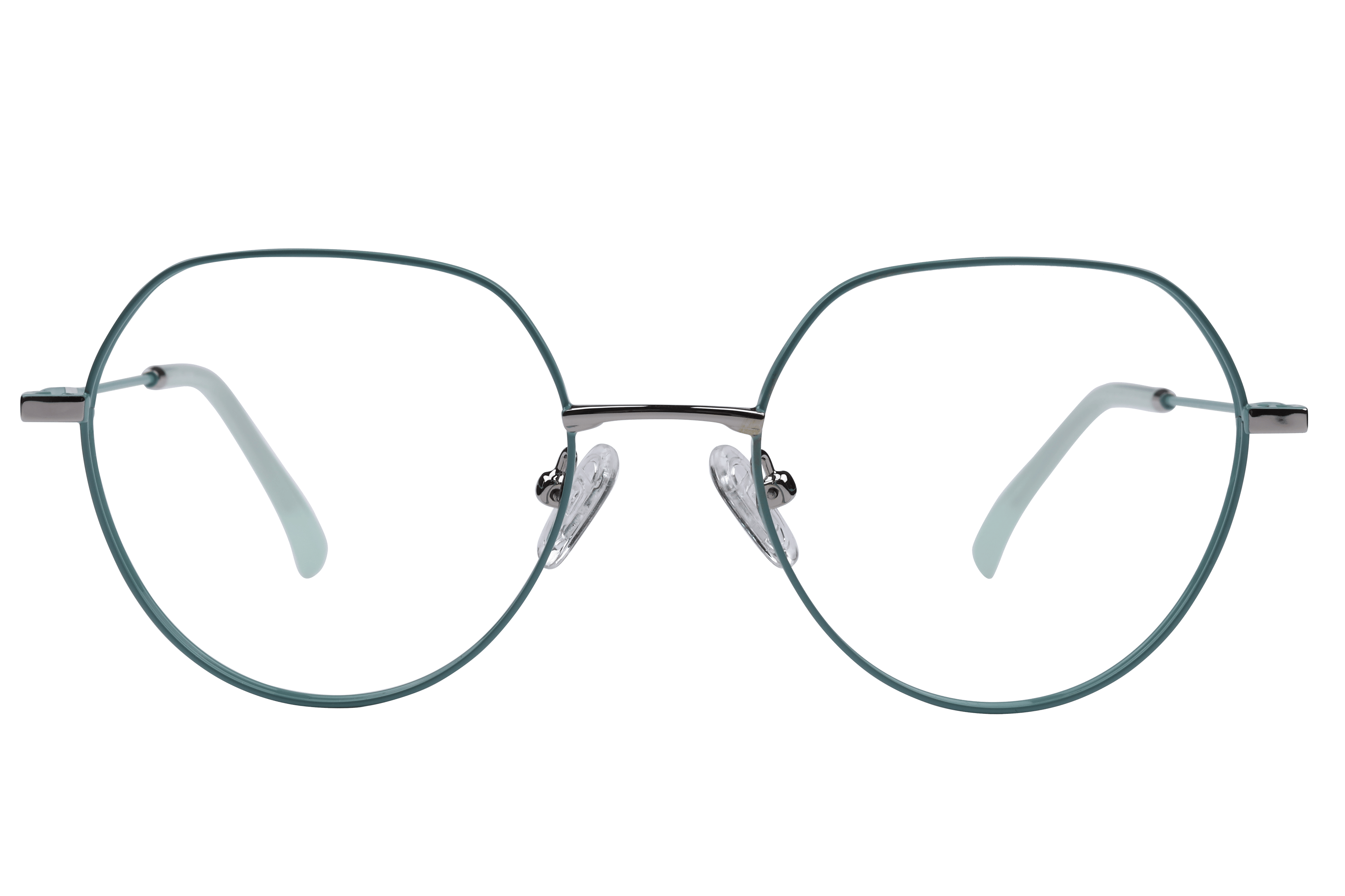 Lancebremmer VM5022 Frame Matt Green Female Full Metal Frame — Matt Green frame — view 2