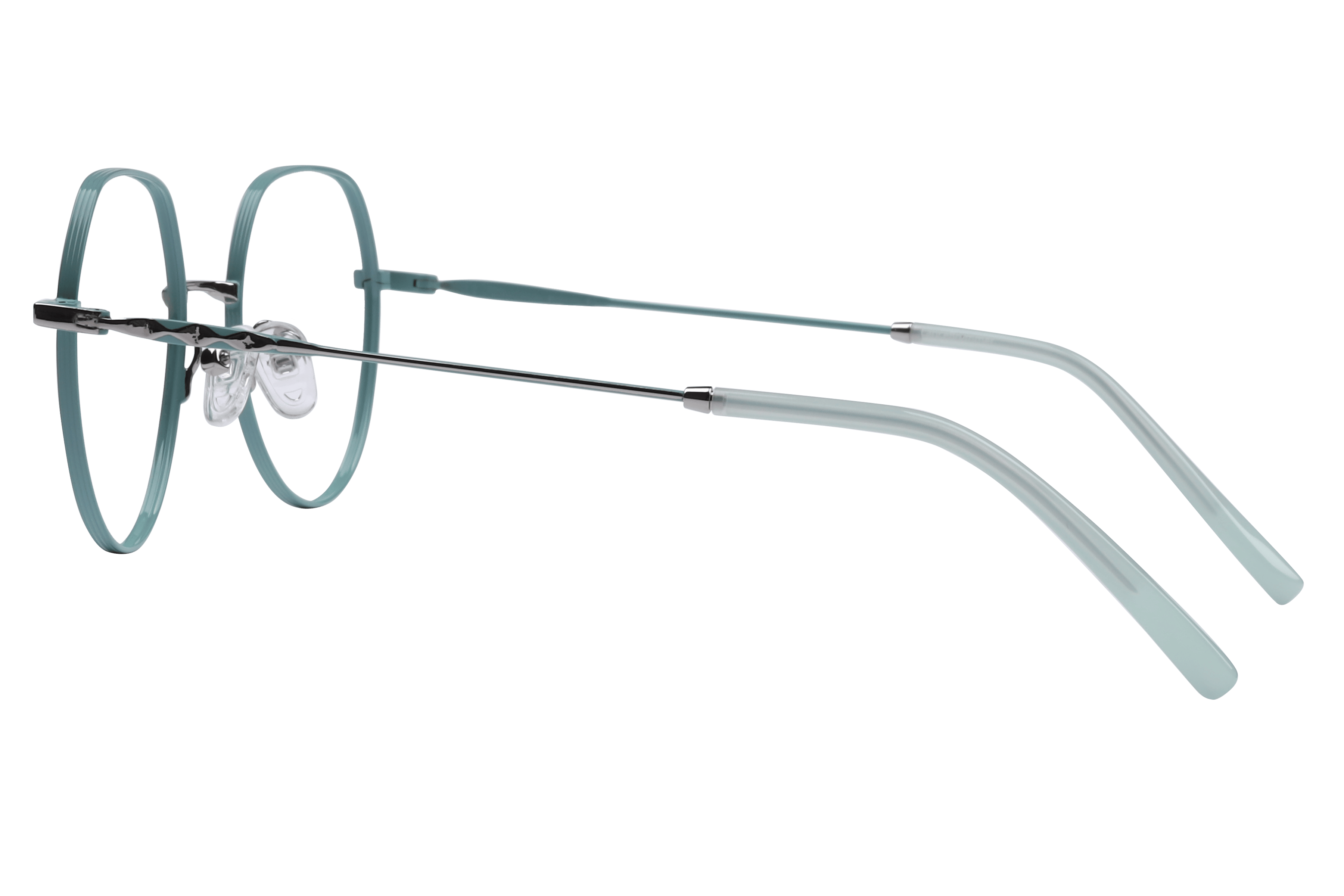Lancebremmer VM5022 Frame Matt Green Female Full Metal Frame — Matt Green frame — view 3