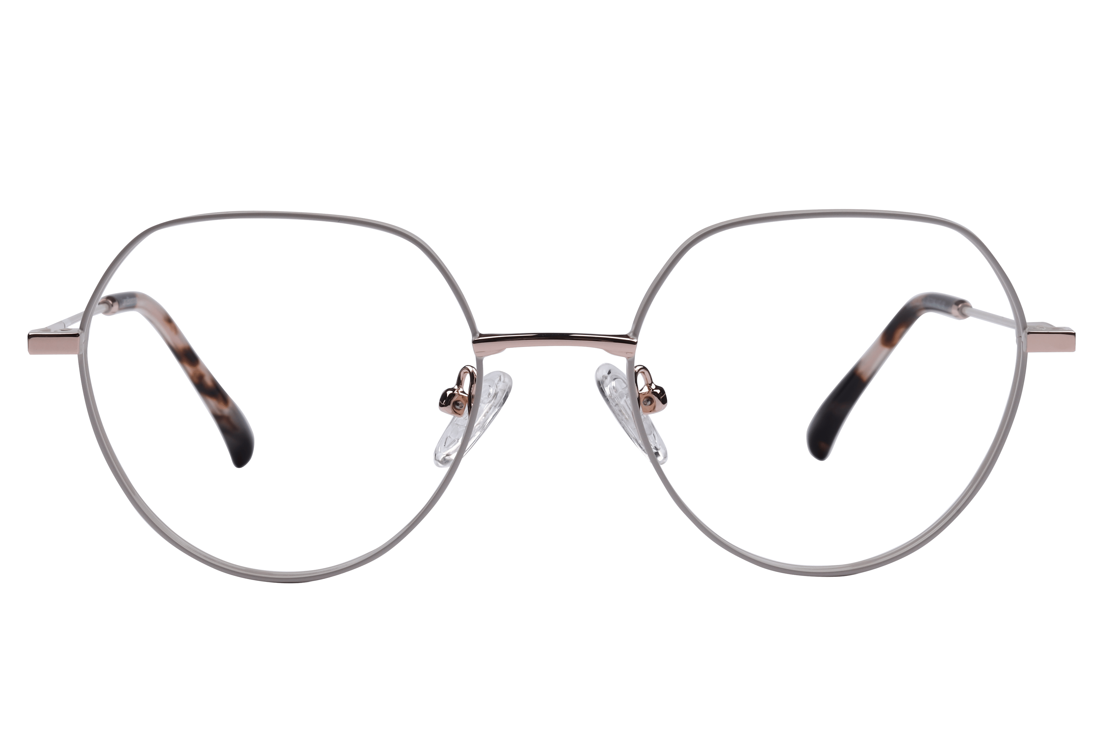 Lancebremmer VM5022 Frame Cream Female Full Metal Frame — Cream frame — view 2