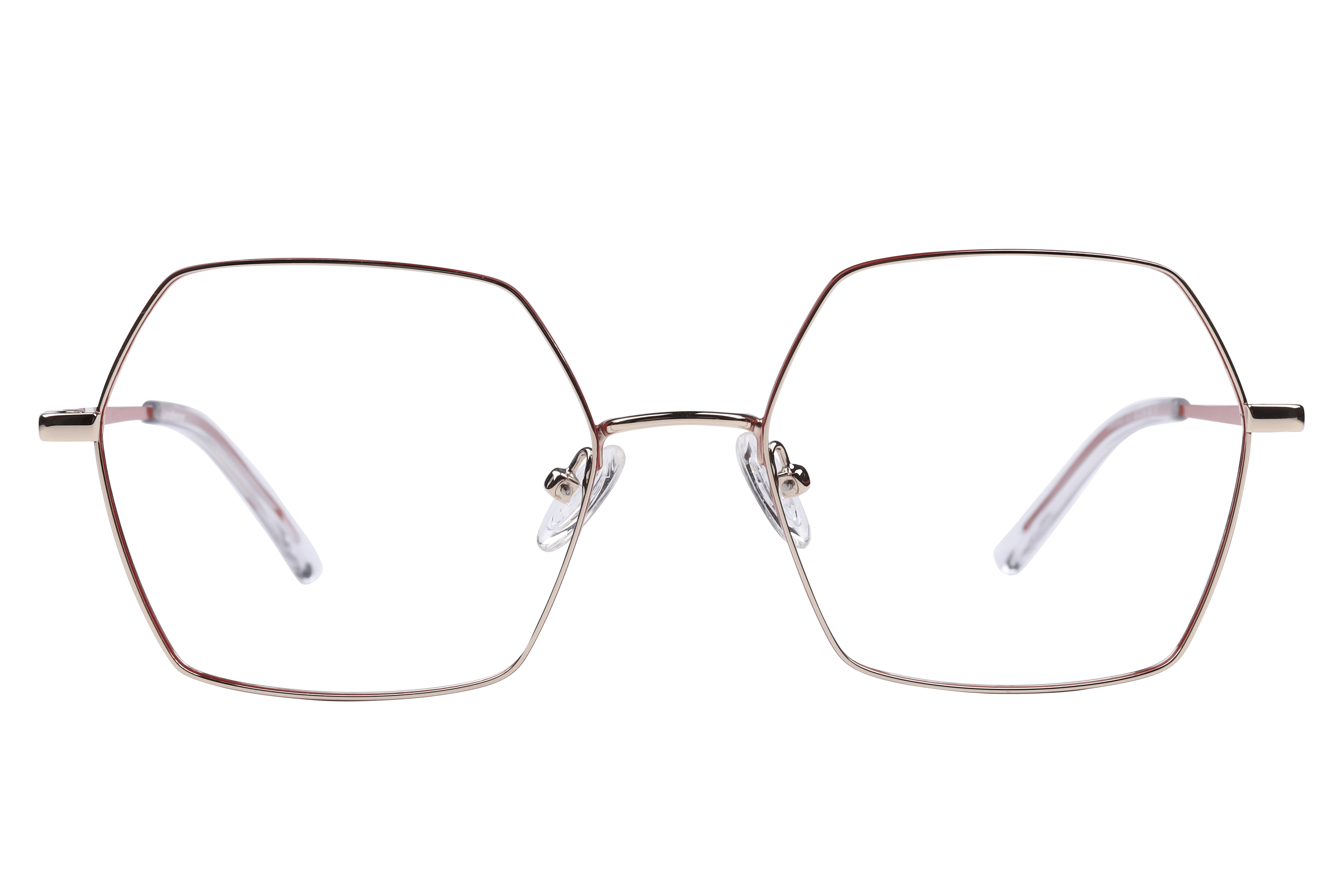 Lancebremmer VM5001 Frame Gold Female Full Metal Frame — Gold frame — view 2