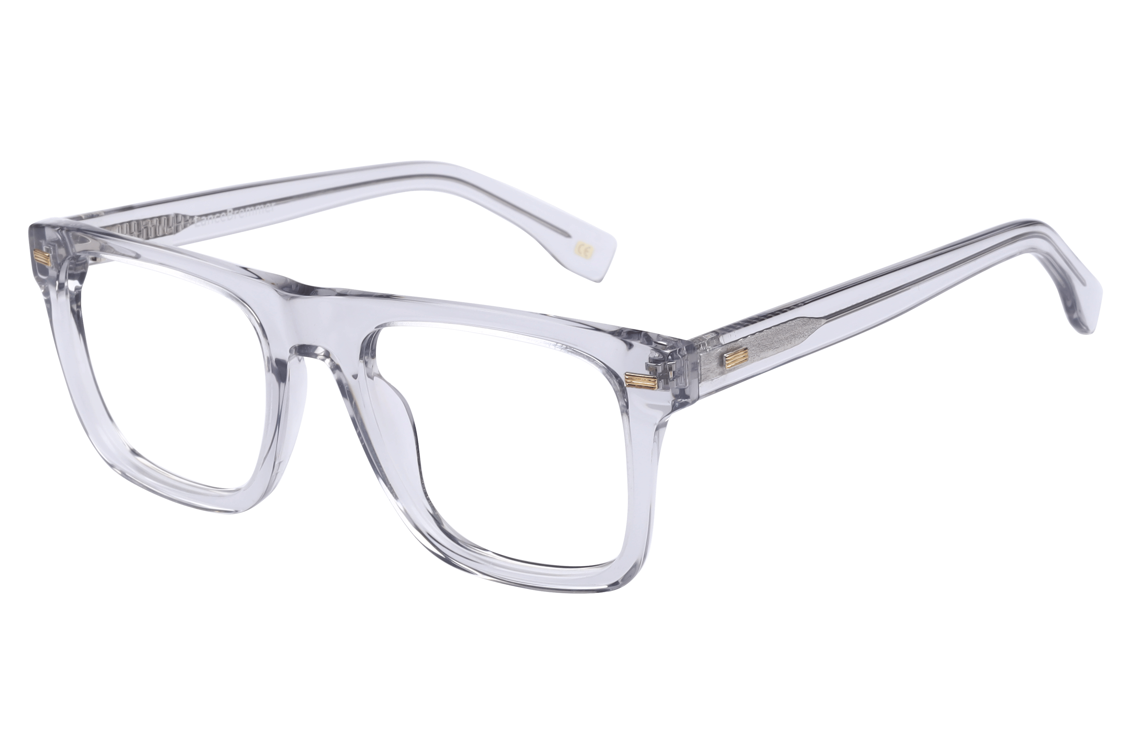 Lancebremmer AS6492 Frame Transparent Grey Male Full Shell — Transparent Grey frame