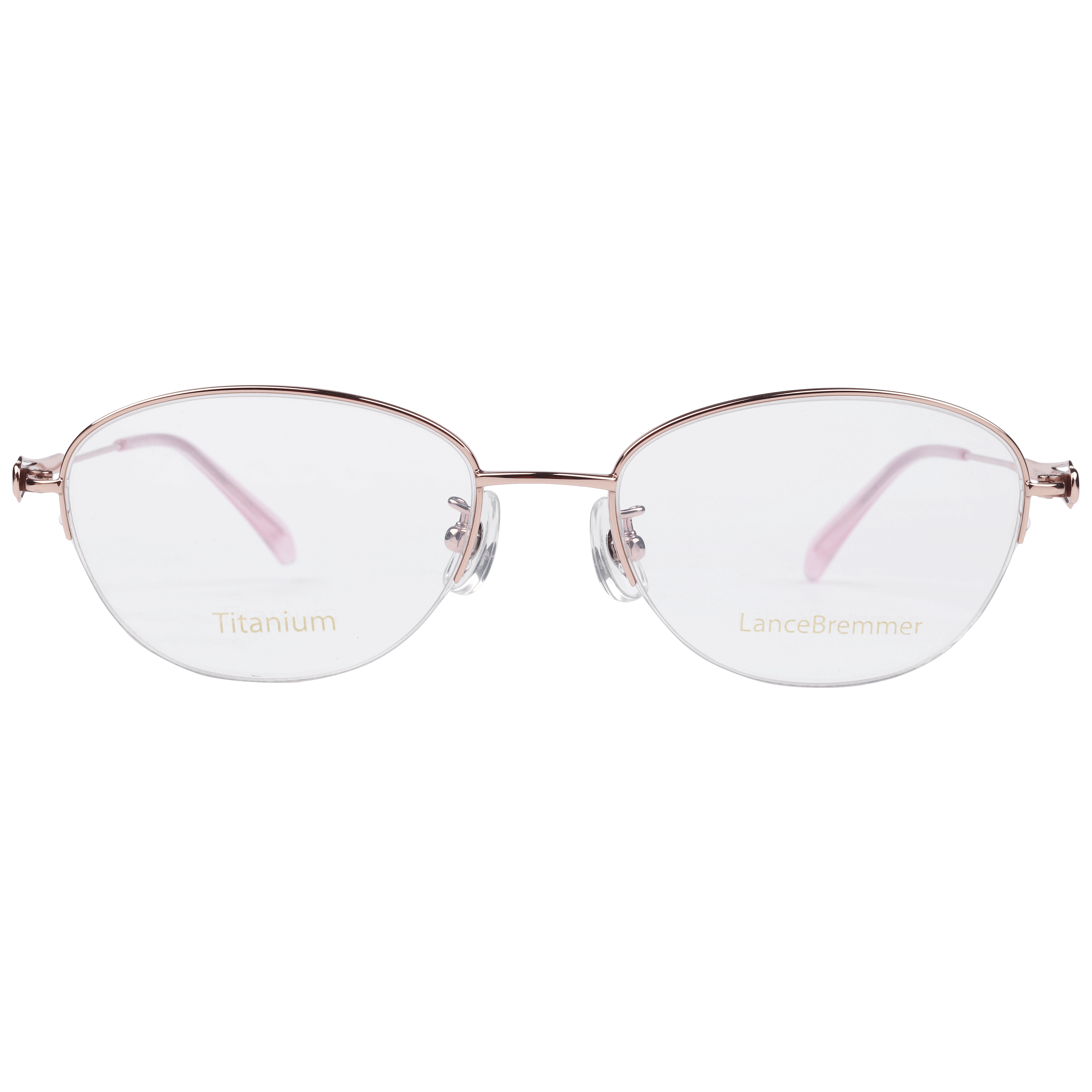 Lancebremmer T15210 Frame Gold Female Supra Titanium Frame — Gold frame — view 2