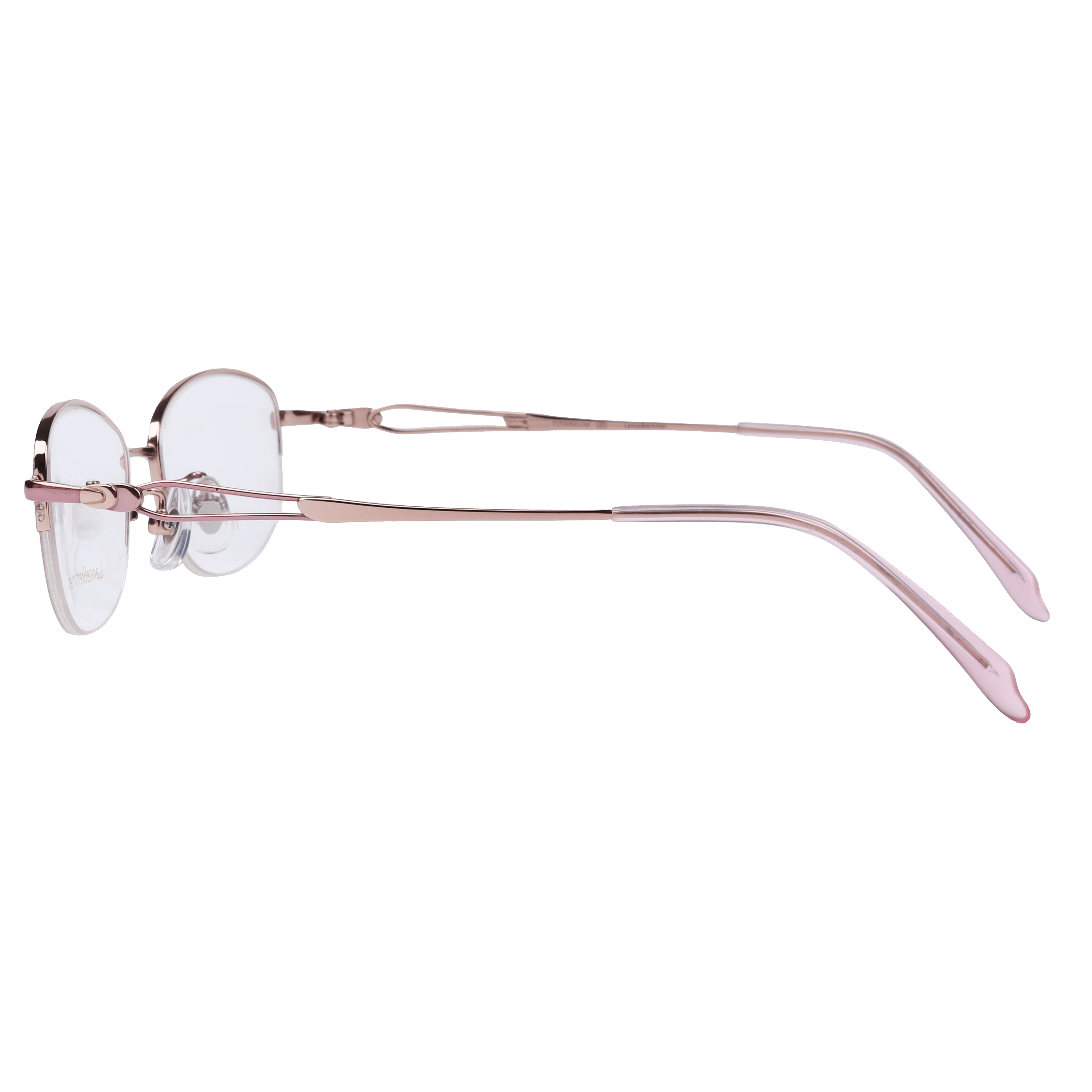 Lancebremmer H0693 Frame Pink Female Supra Titanium Frame — Pink frame — view 3